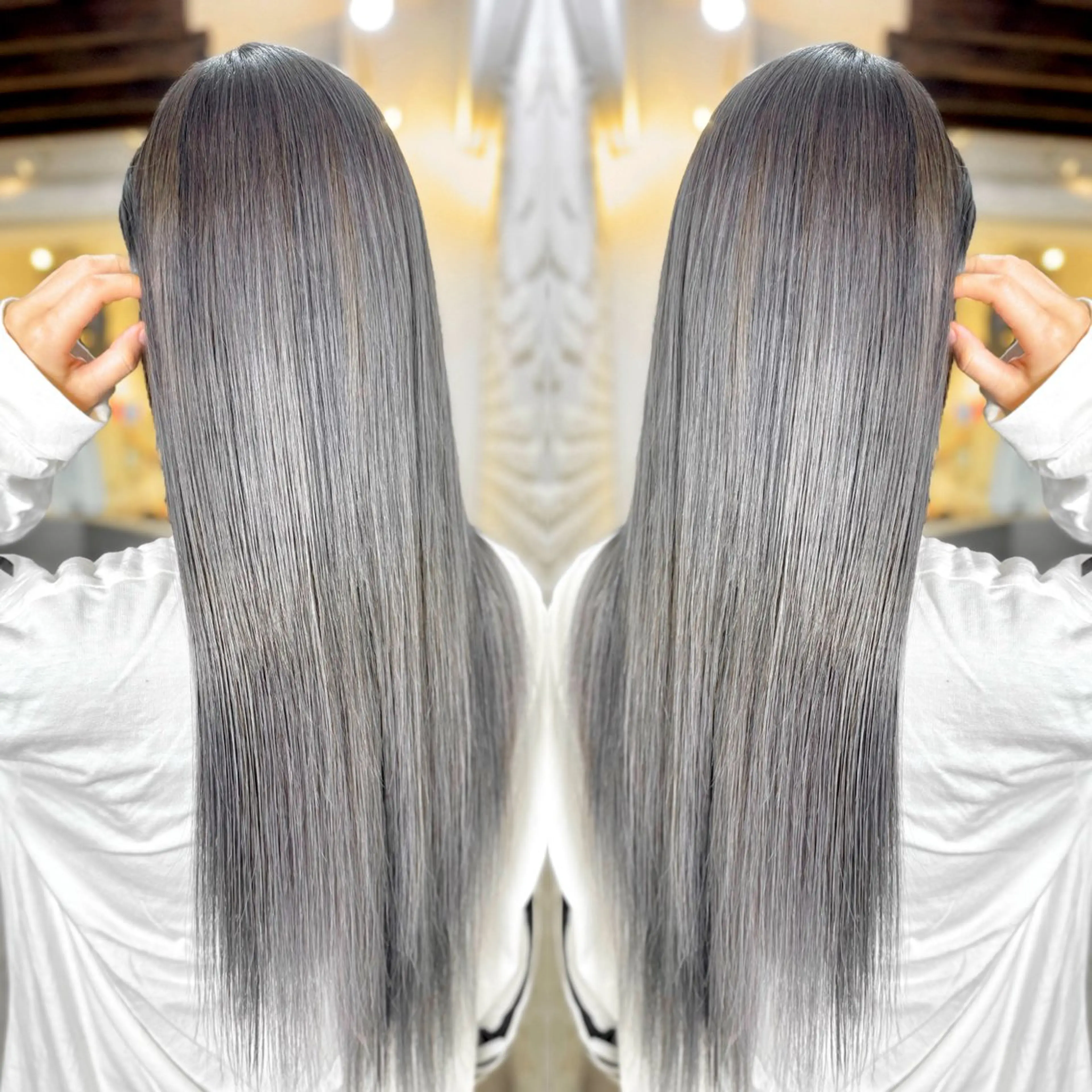 ロング Shelltie Fiel(シェルティフィエル)錦糸町所属・シールエクステ 🦋‪錦糸町YUKAのヘアスタイル