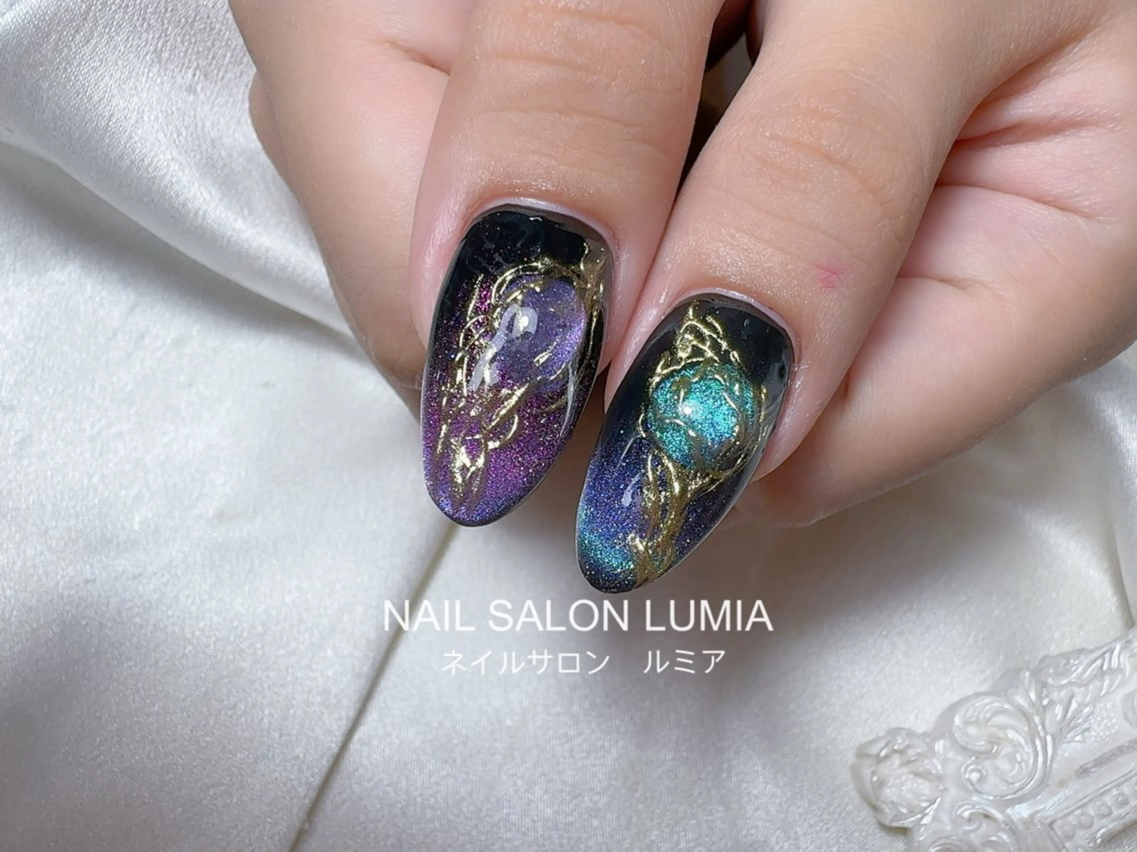 ネイル ハンドネイル ネイルサロン ルミア Lumia 店長のネイルデザイン