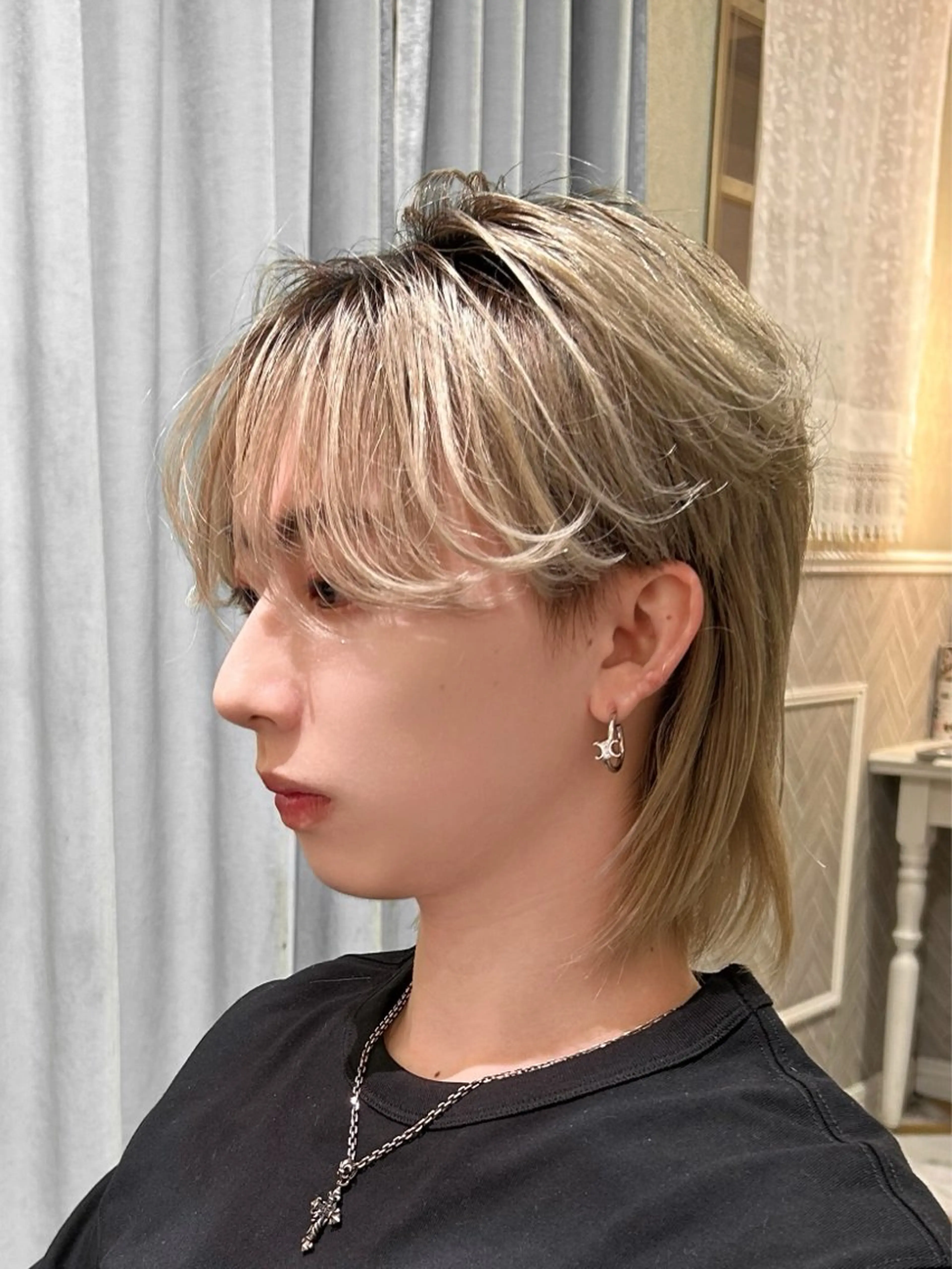 メンズ 池袋/韓国メンズヘア ❤️💙軸丸みうのヘアスタイル