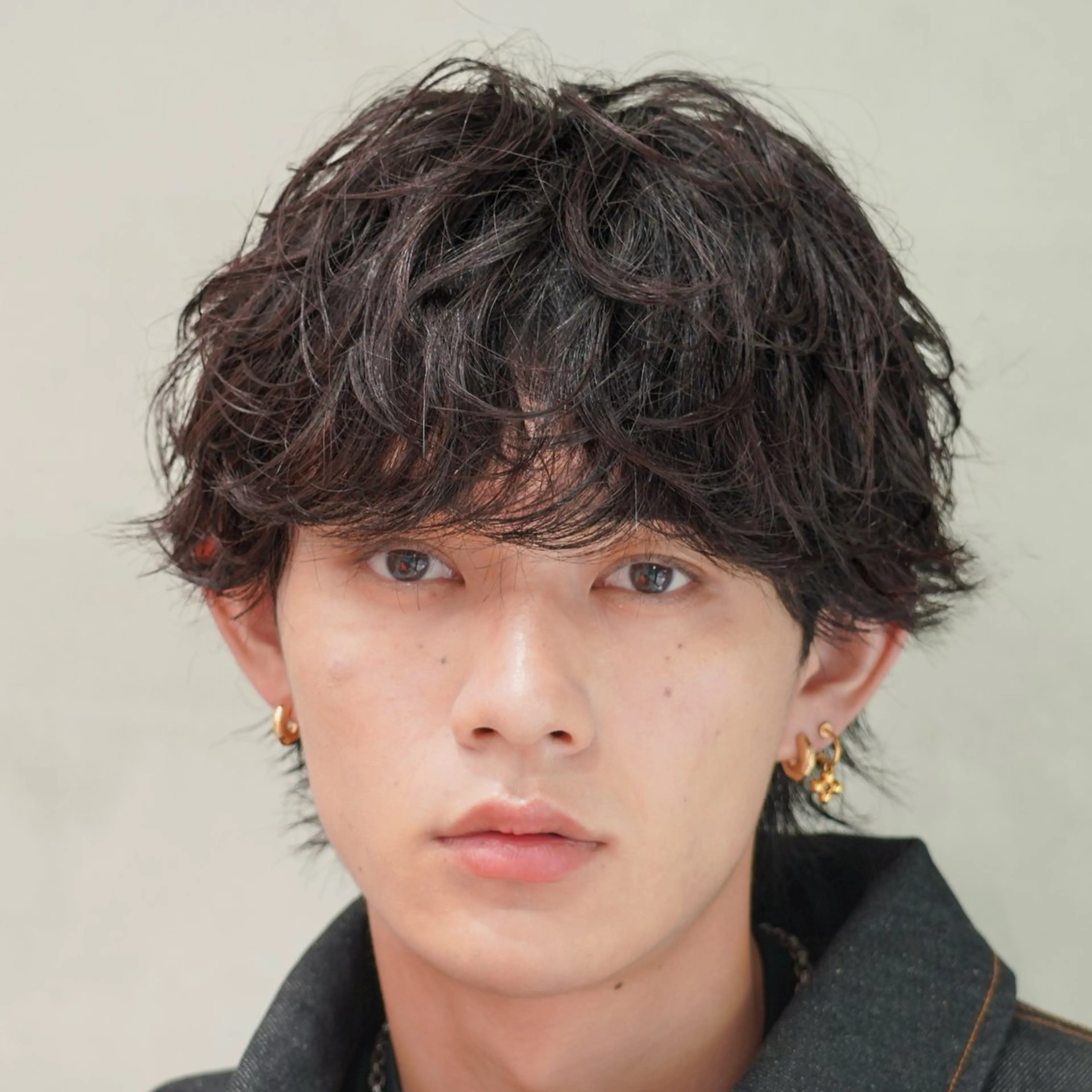 パーマ メンズ センターパート マッシュ メンズパーマ プードルパーマ メンズツイストパーマ カット パーマ 仙台メンズパーマ/ fifth/丸山佳叶のヘアスタイル