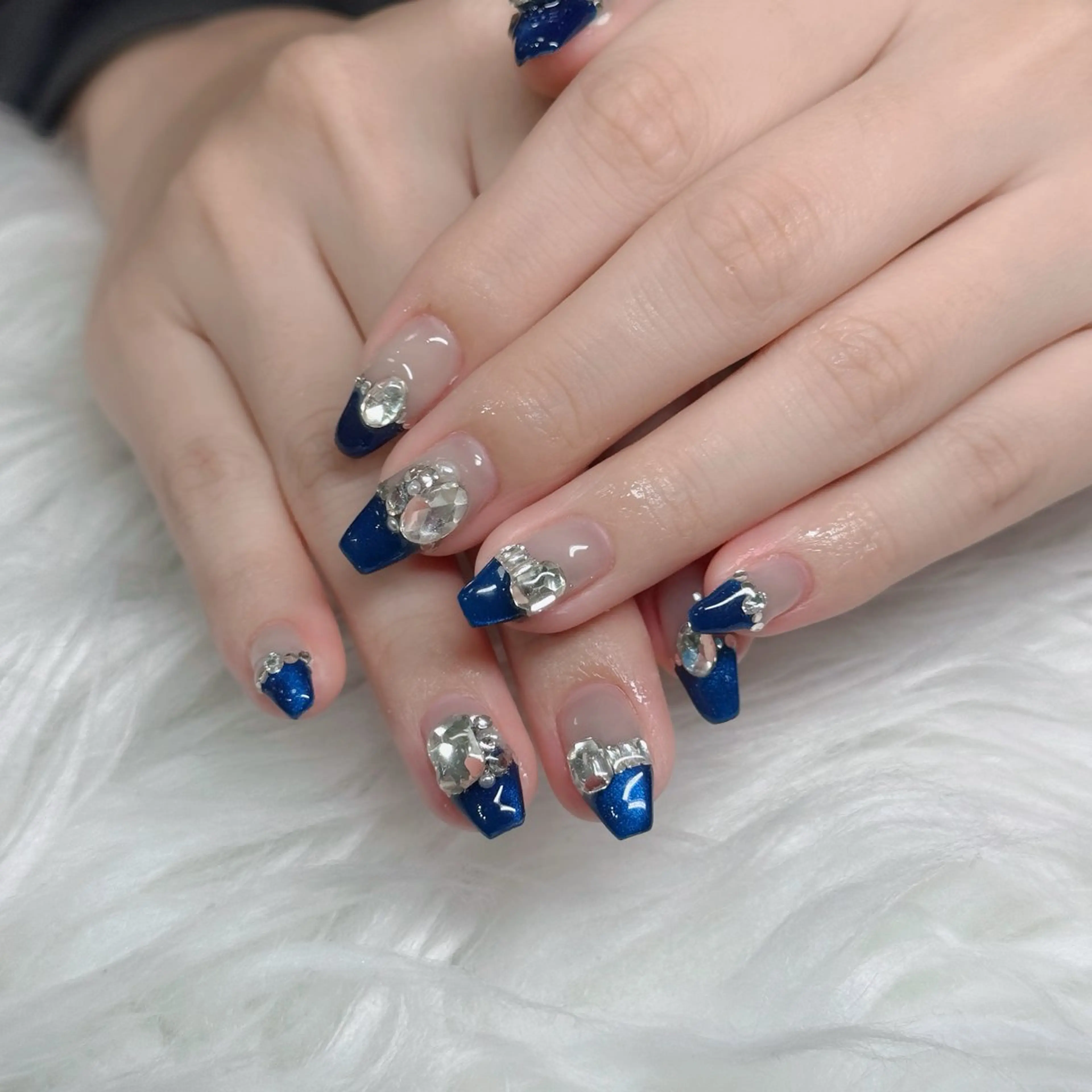 ネイル べっ甲ネイル チークネイル フラッシュネイル フラワーネイル フットネイル ハンドネイル Hani Nail Salonのネイルデザイン