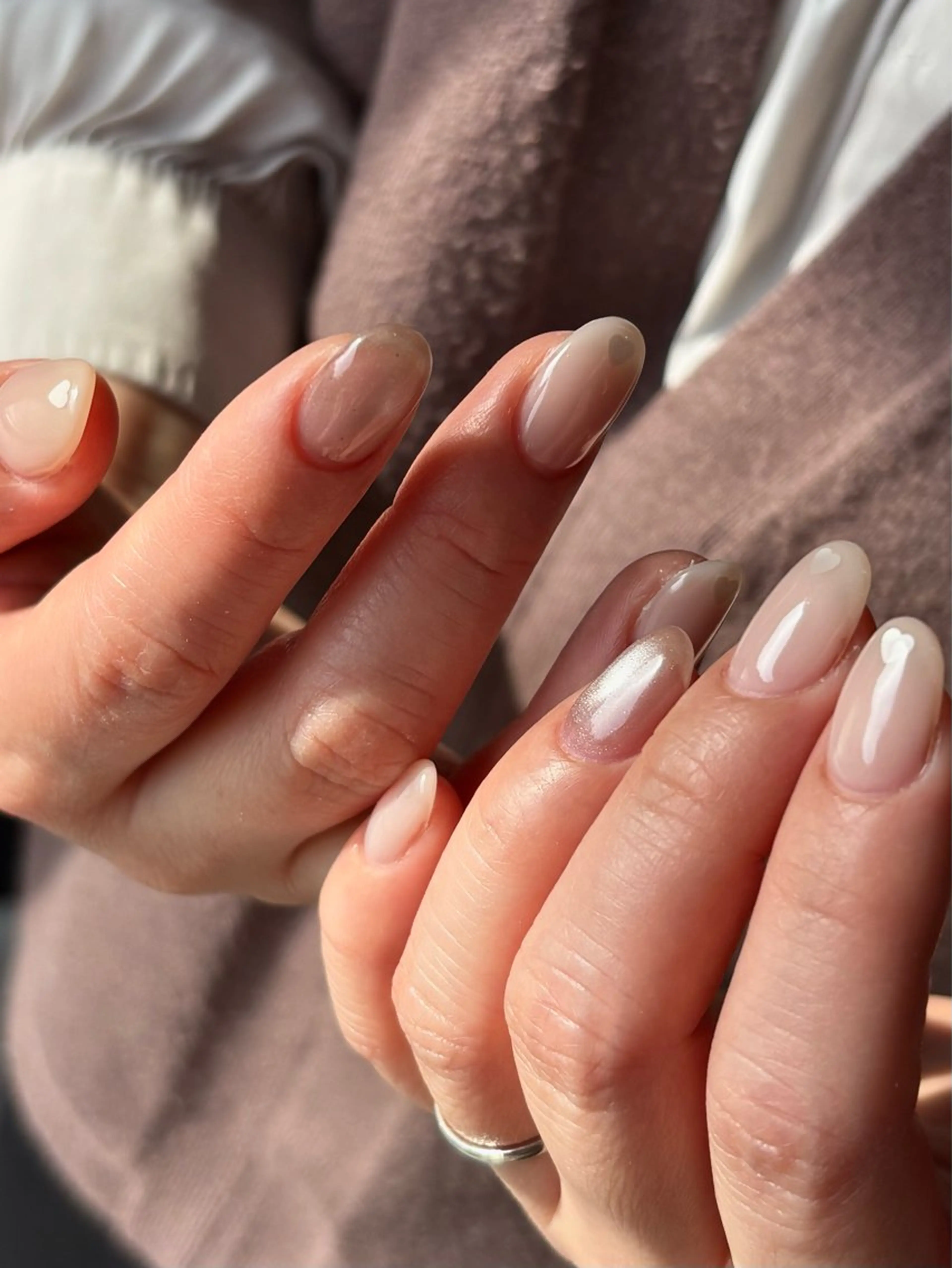 ネイル アートネイル マグネットネイル ハンドネイル OAK溝の口 rikakoのネイルデザイン