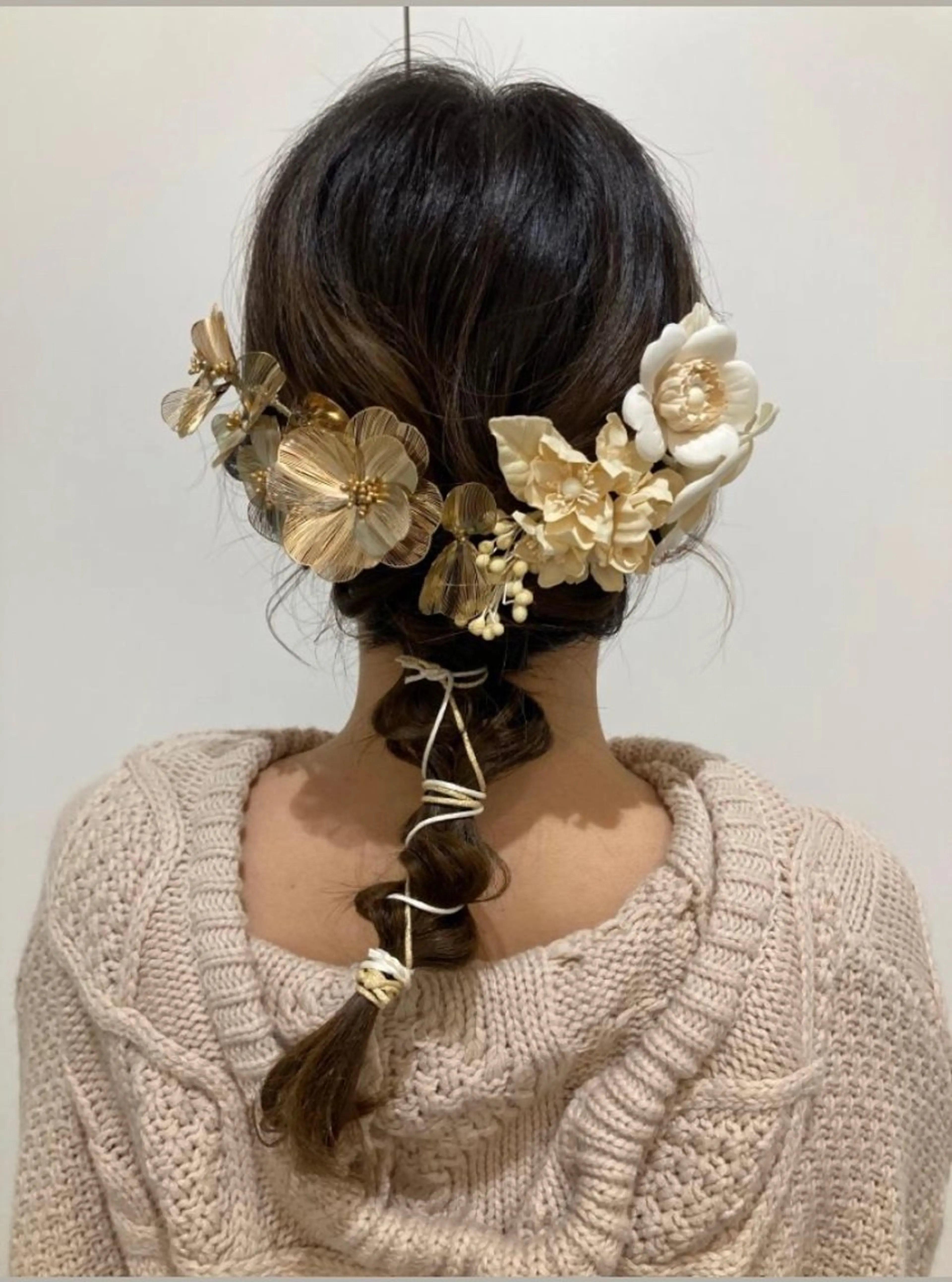 セミロング カラー パーマ ヘアアレンジ メンズ キッズ ハーフアップ 子どものヘアアレンジ メンズバレイヤージュ メンズブリーチ メンズハイライト トリートメント ヘアセット grand story/colulu渋谷2号店所属・kotona 🤍miuraのヘアスタイル