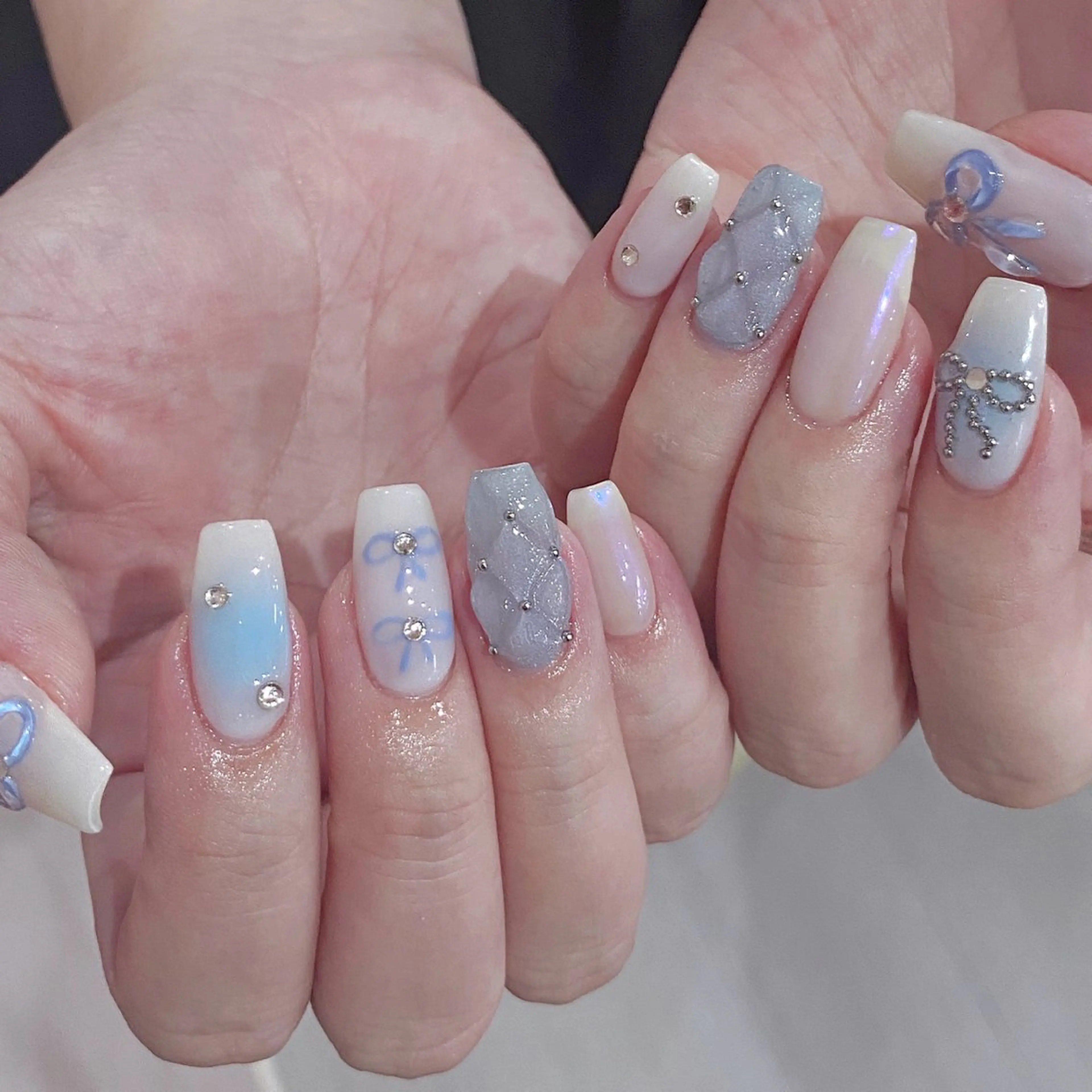 ネイル ハンドネイル Dark honey スカルプ専門原宿店のネイルデザイン