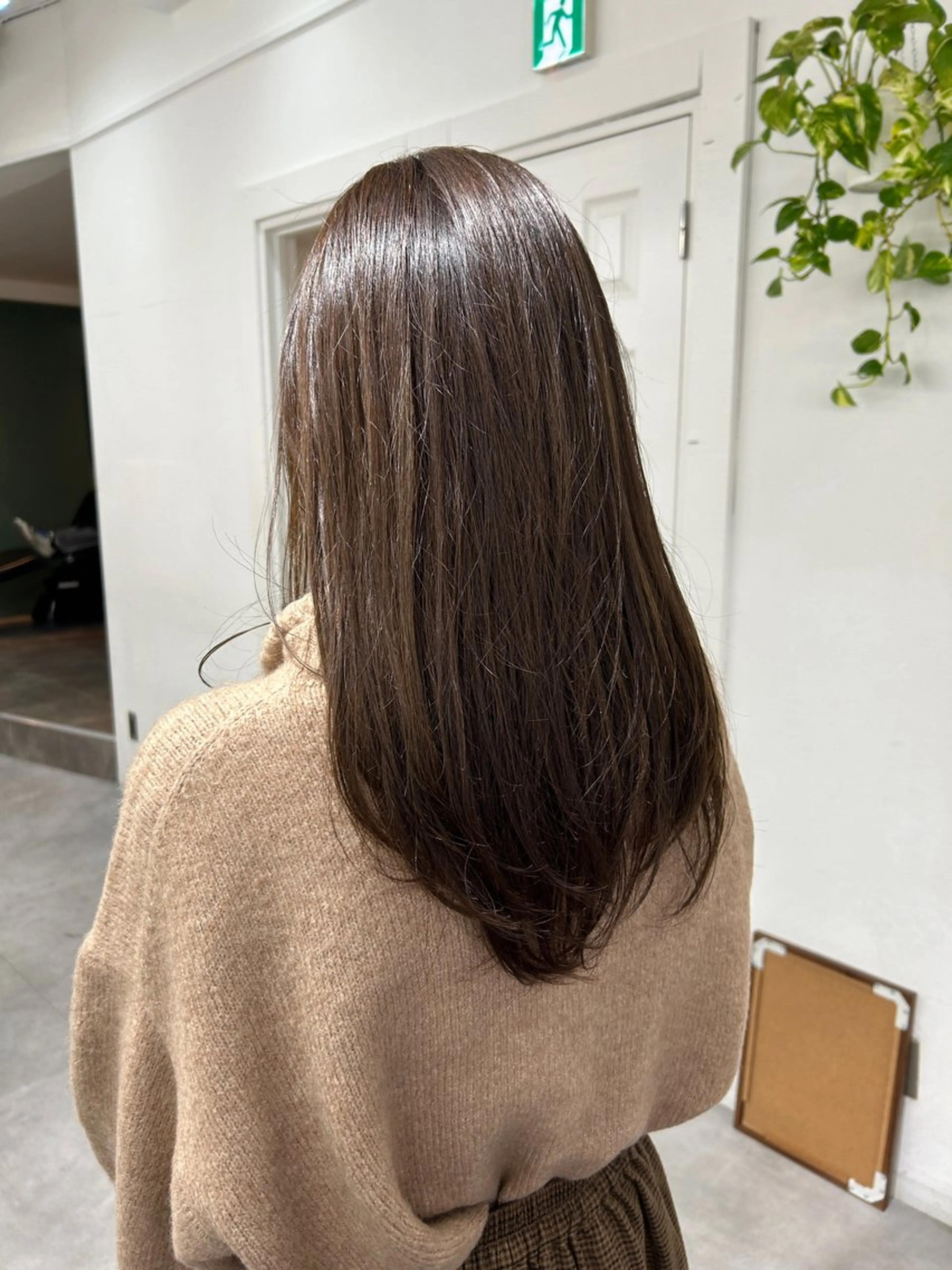 ロング カラー レイヤーボブ/ 艶カラー/サナ🌼のヘアスタイル