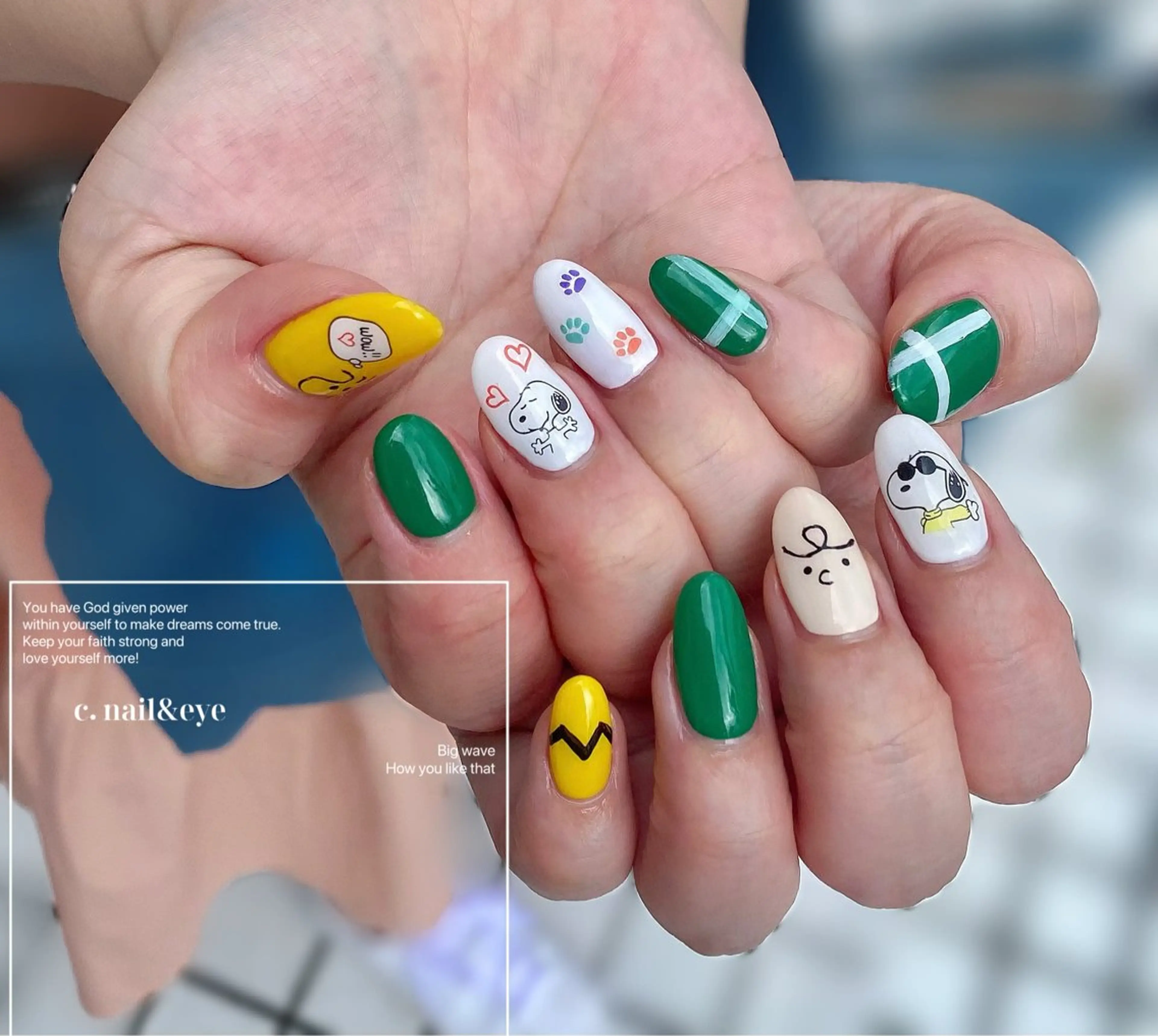 ネイル フットネイル フレンチネイル 氷ネイル・うるうるネイル マグネットネイル ミラーネイル C.Nail &Eye筑紫駅のネイルデザイン