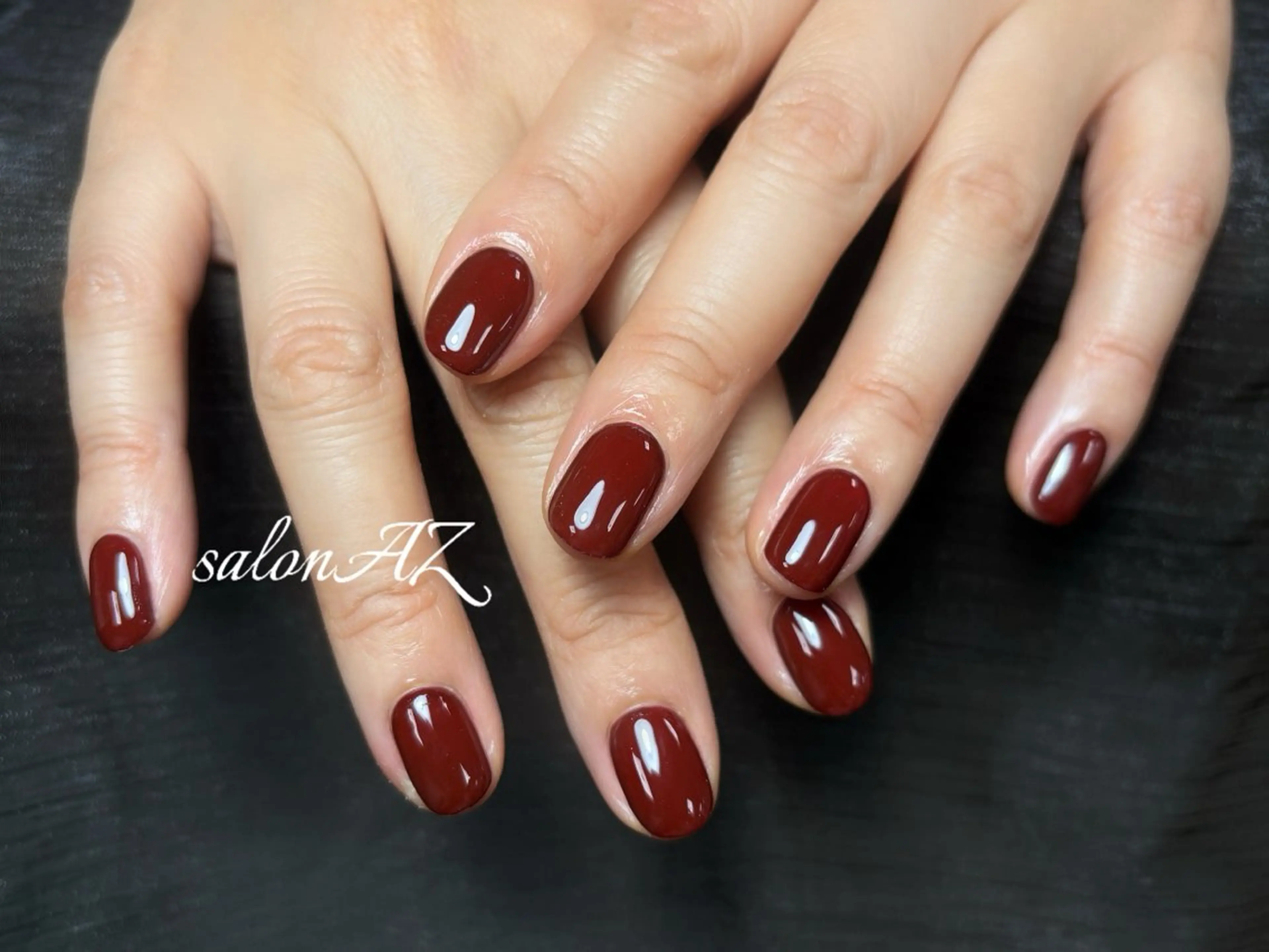 ネイル アートネイル 長さ出し フットネイル フレンチネイル ジェルネイル ハンドネイル salon AZのネイルデザイン