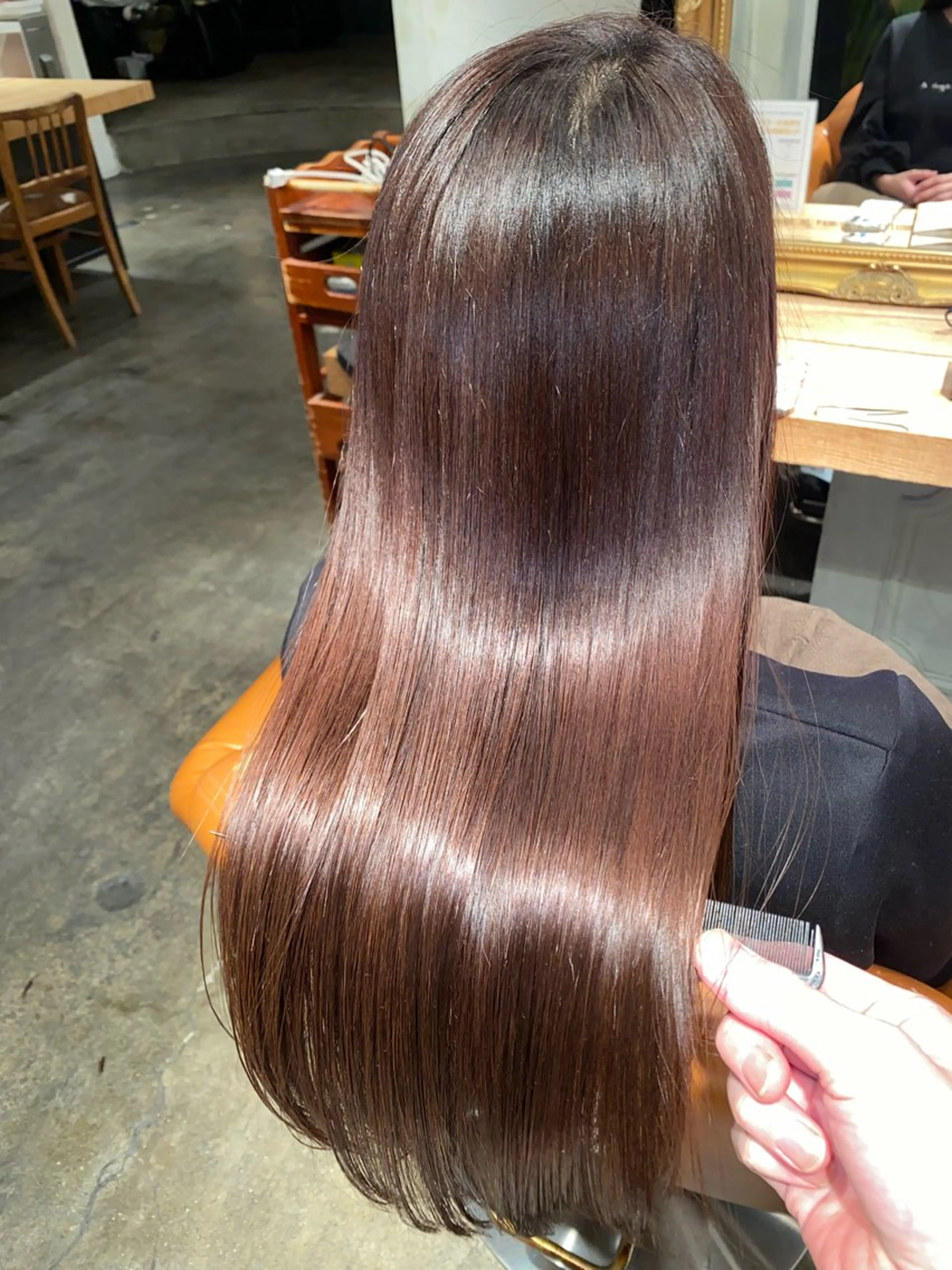 人気NO.1⭐️『広がり、癖でのお悩みある方』髪質改善美髪矯正＋似合わせcut＋上質3ステップトリートメントの写真