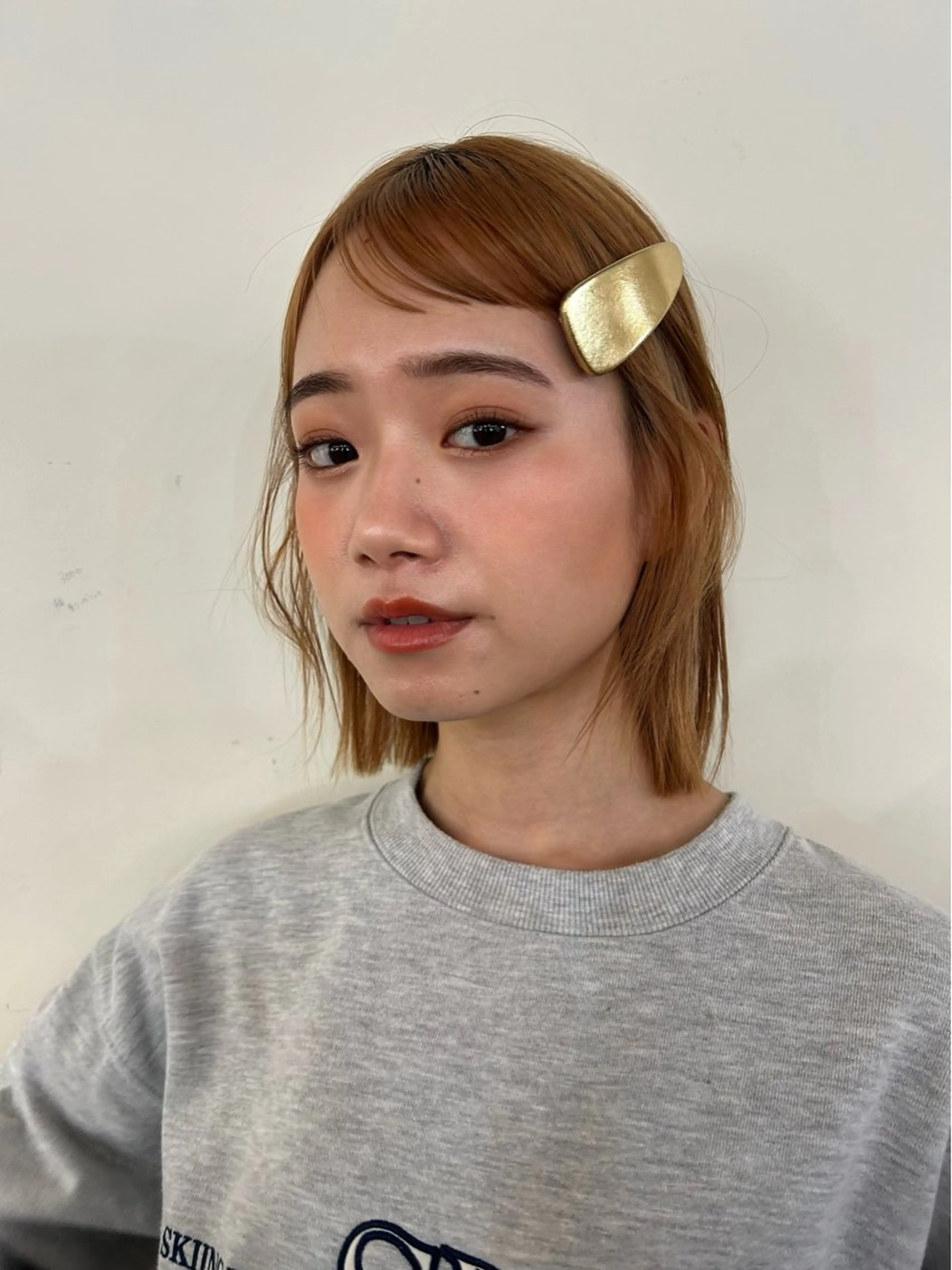 ミディアム 顔周り/レイヤー/ 透明感/あやか💕のヘアスタイル