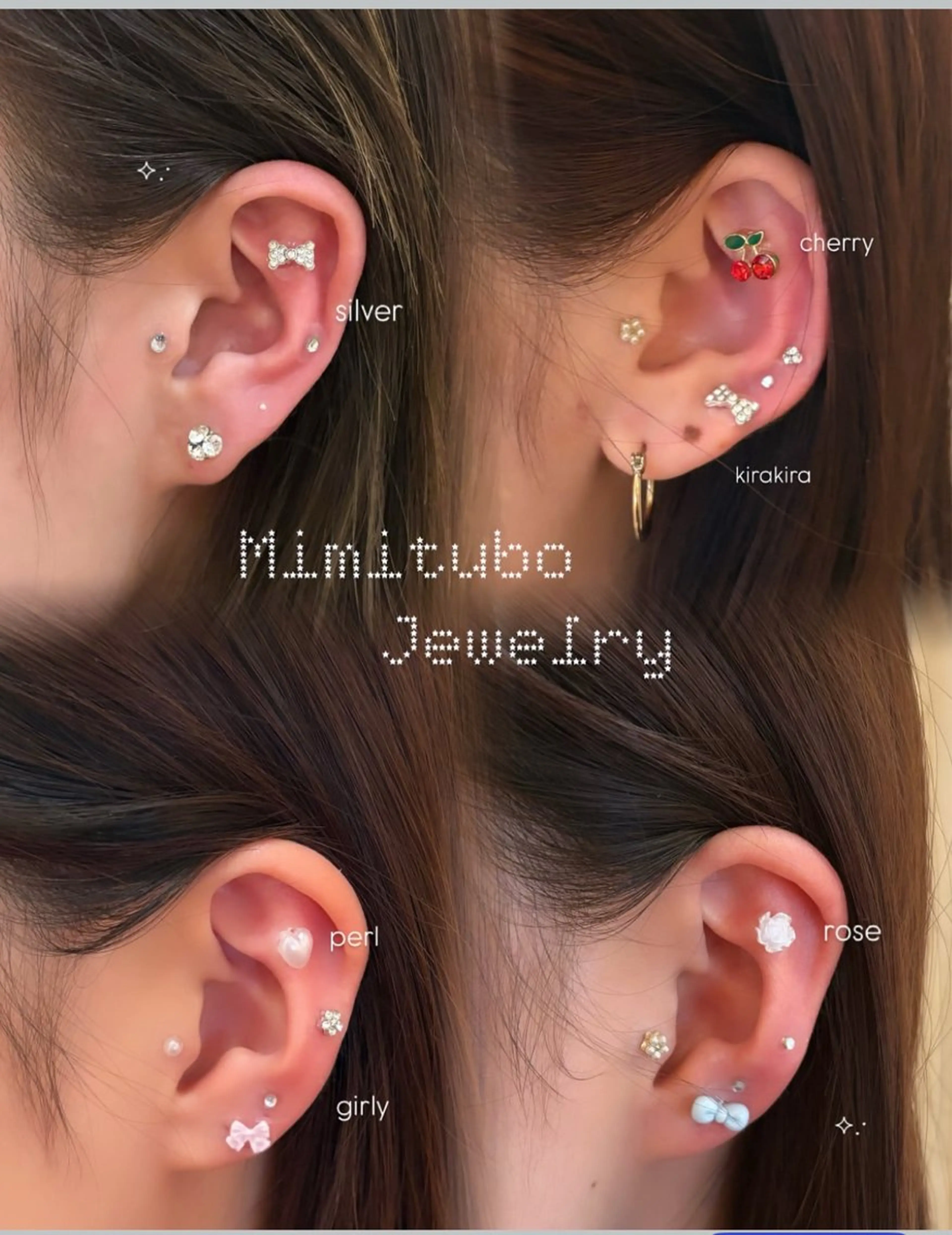 耳つぼJewelry💍⟡.* 【両耳10個まで♡】の写真