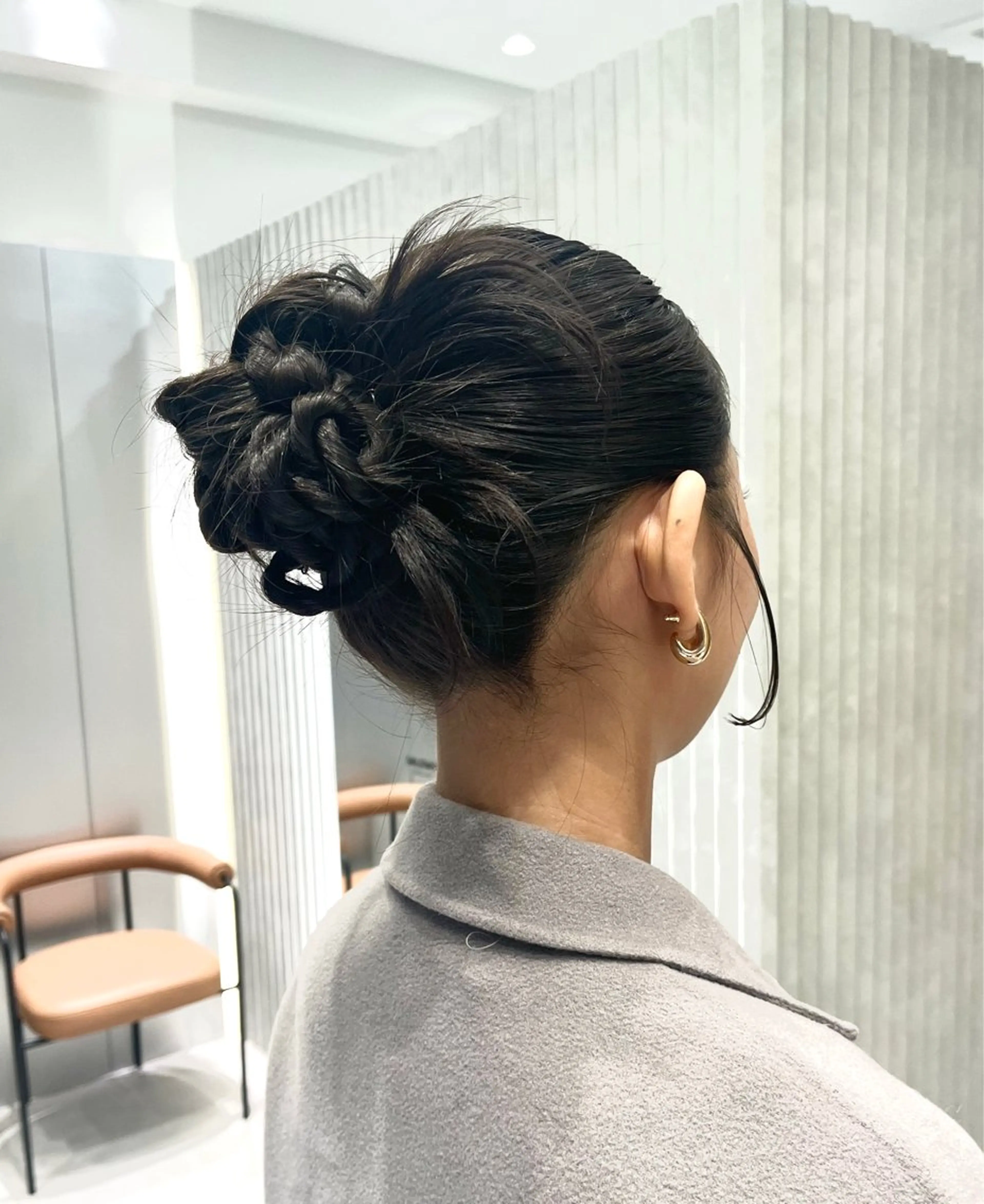 セミロング ヘアアレンジ ヘアセット SALOWIN二子玉川店所属・ユウ  二子玉川駅 半個室サロンのヘアスタイル