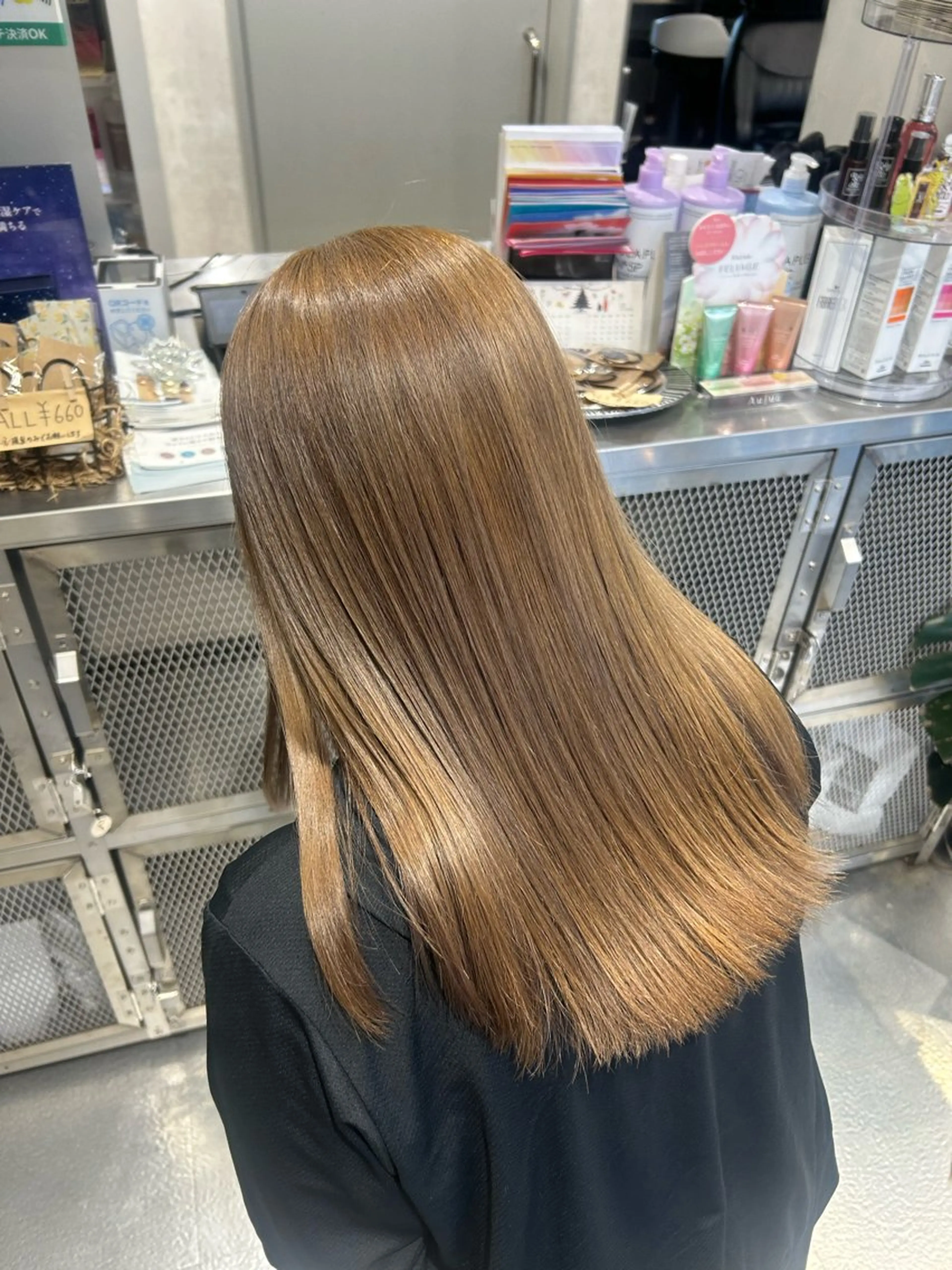 ブリーチリタッチ+カラー🎀（ケアブリーチ込）の写真