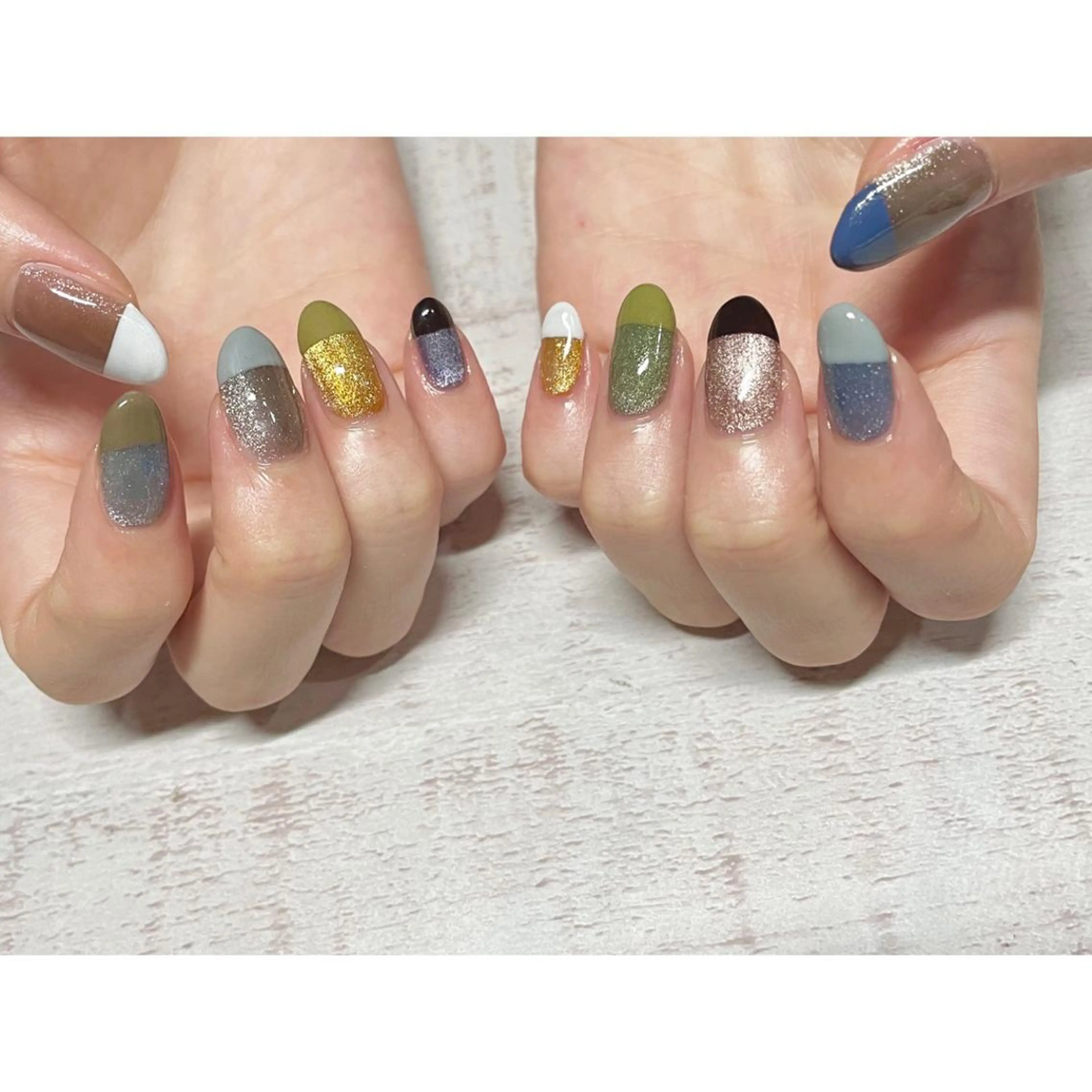 ネイル 𖡼 yumenoのネイルデザイン