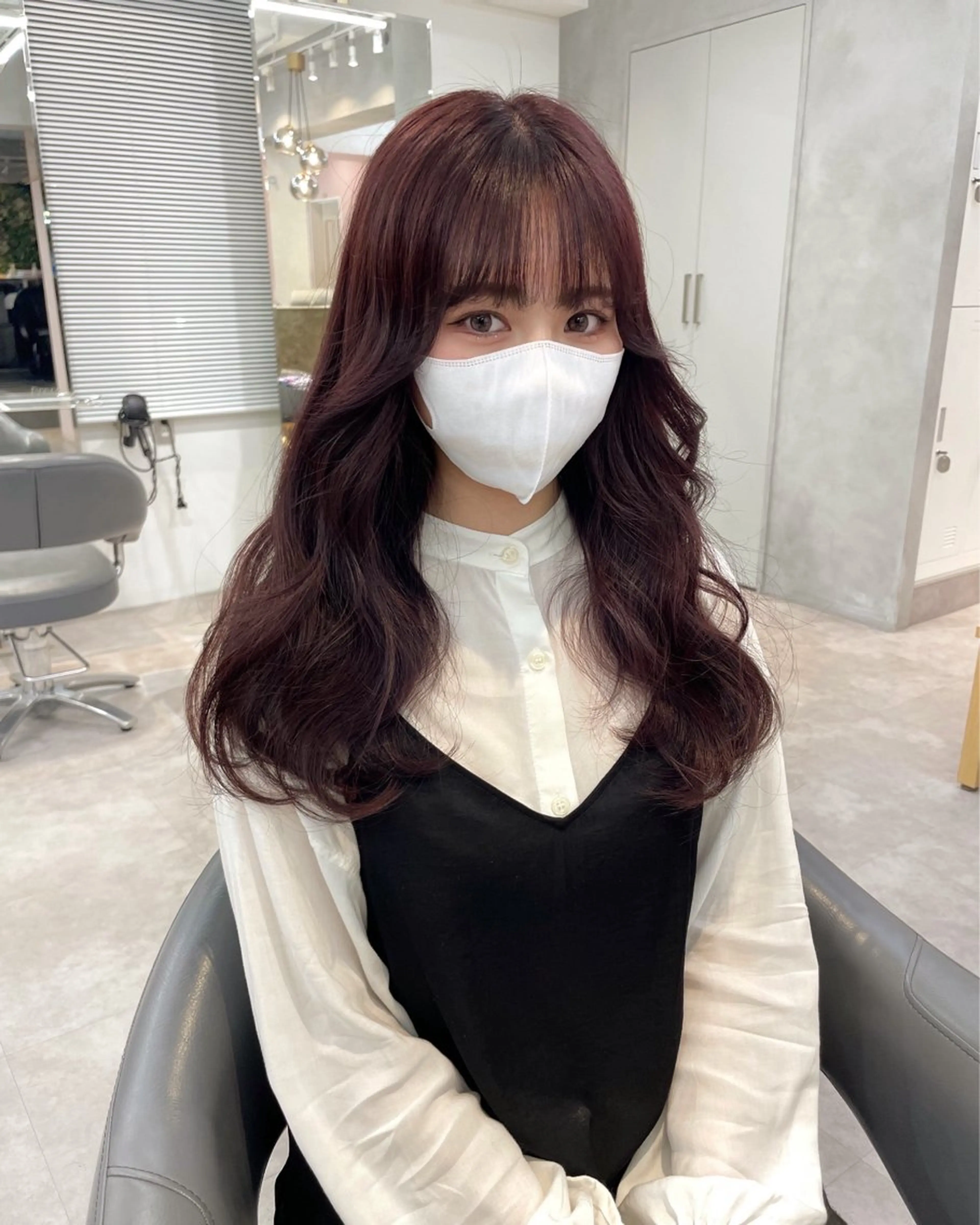 カラー カット ヘアカラー トリートメント 上品な透明感カラー 🫧renのヘアスタイル