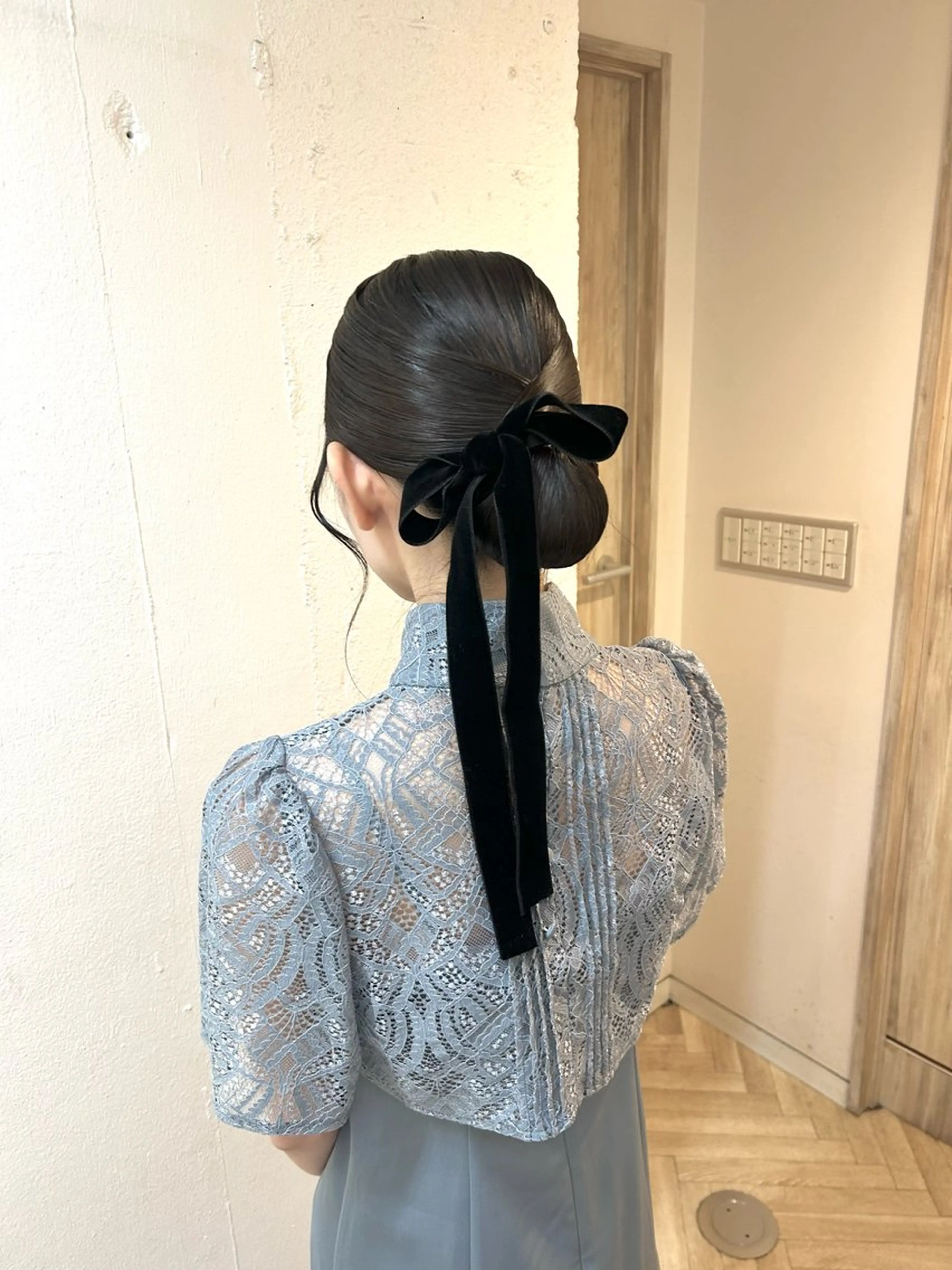 ヘアアレンジ ヘアセット ♛︎ きっか ♛︎ ヘアアレンジ🩵のヘアスタイル