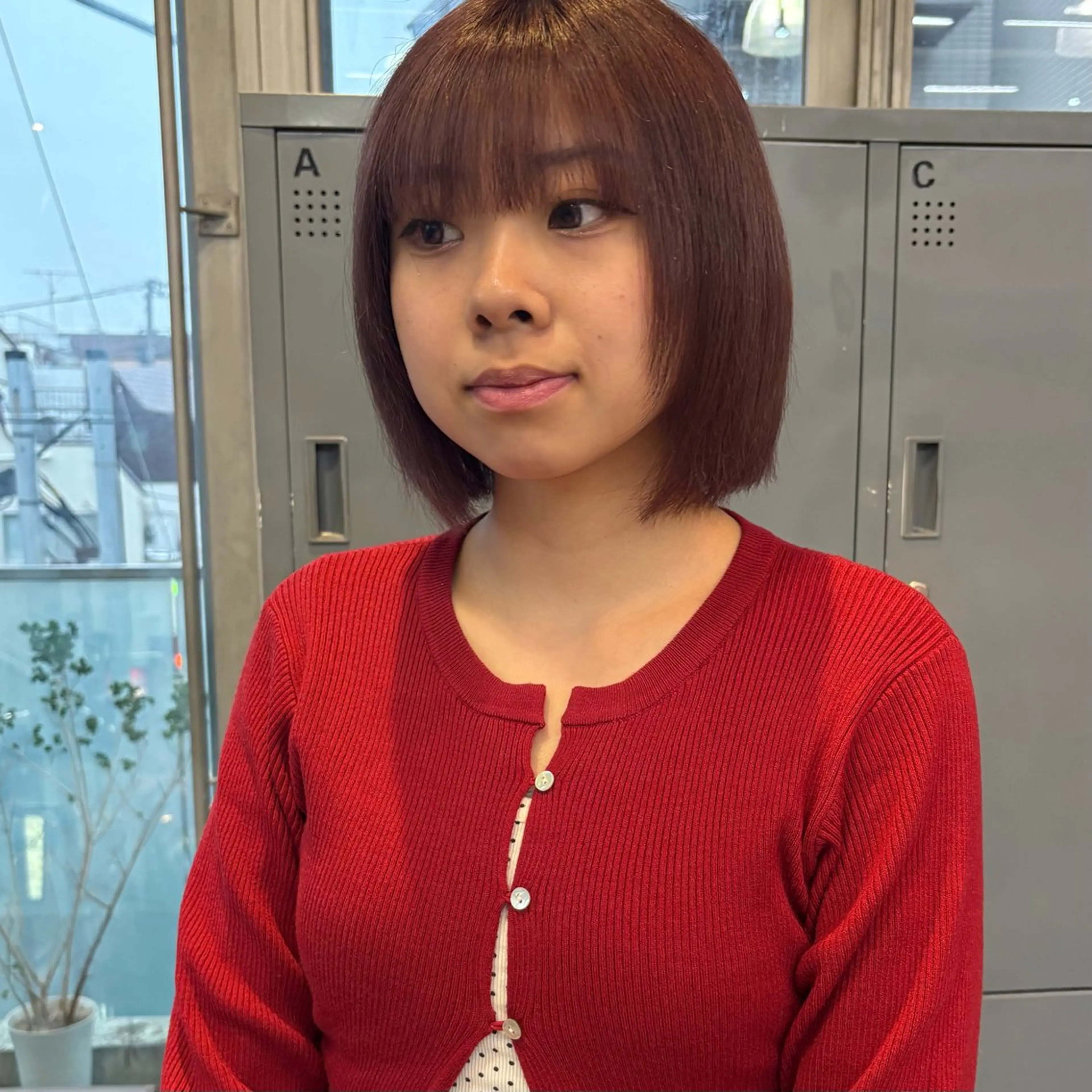 ショート カラー ヘアアレンジ 🧚‍♀️透明感カラ ー/渡邉日向💔🎀のヘアスタイル