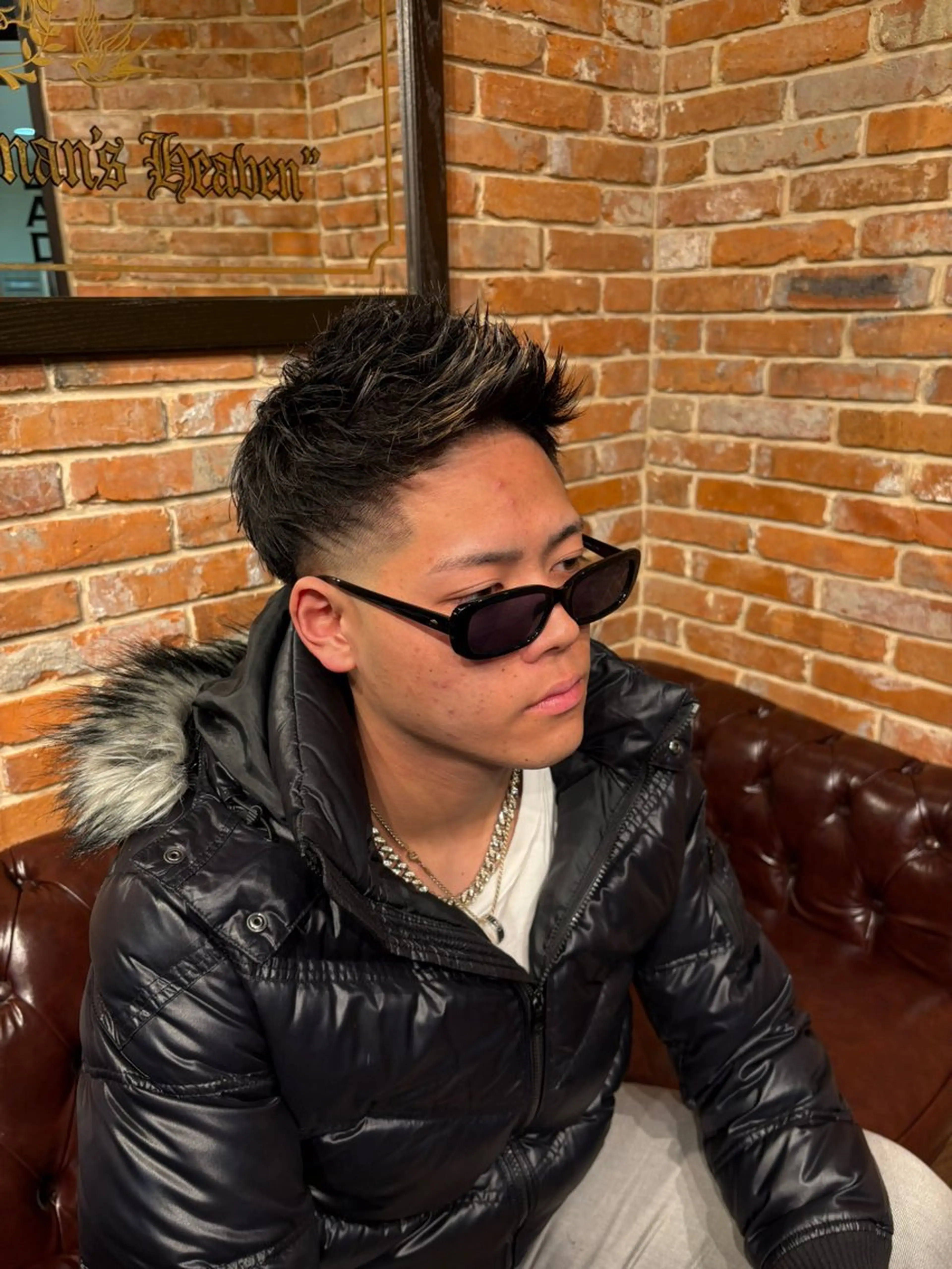 メンズ モヒカン YUUKA /barber/床屋のヘアスタイル