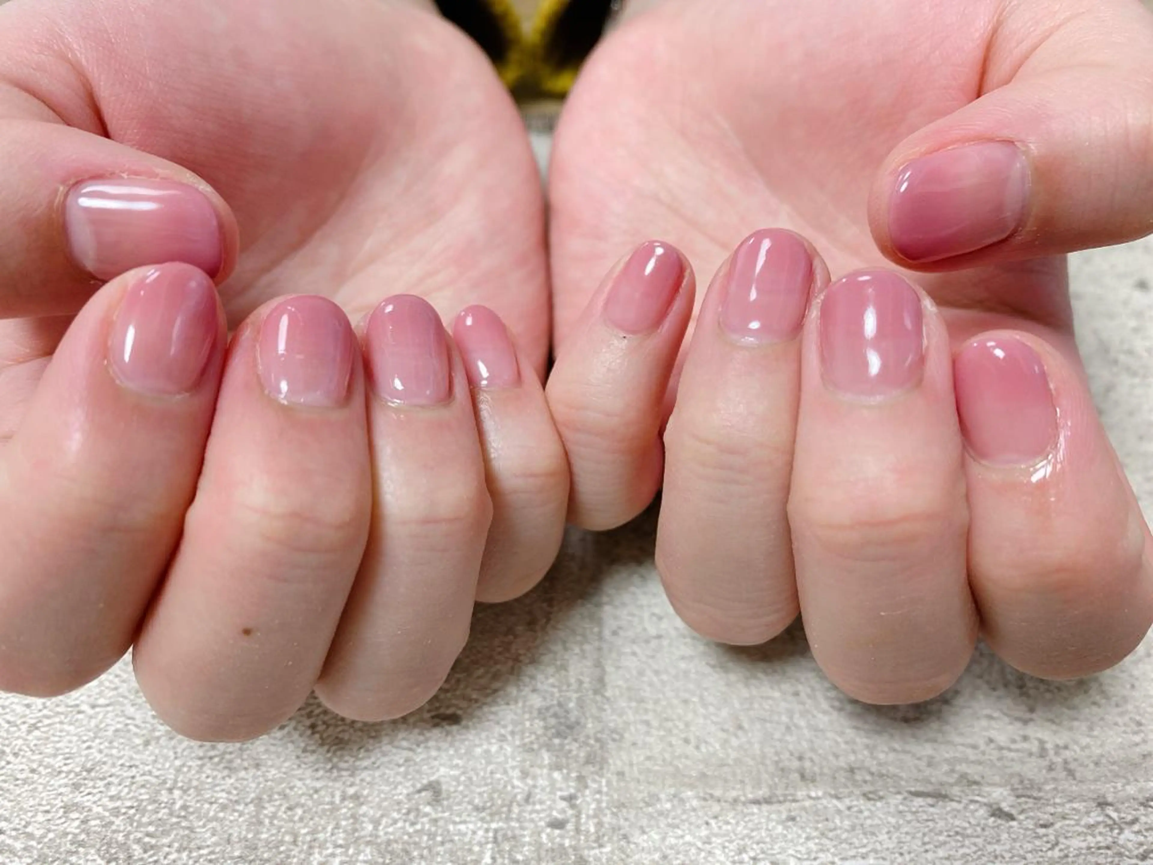 ネイル ピンク Mogu nail 二子玉川のネイルデザイン