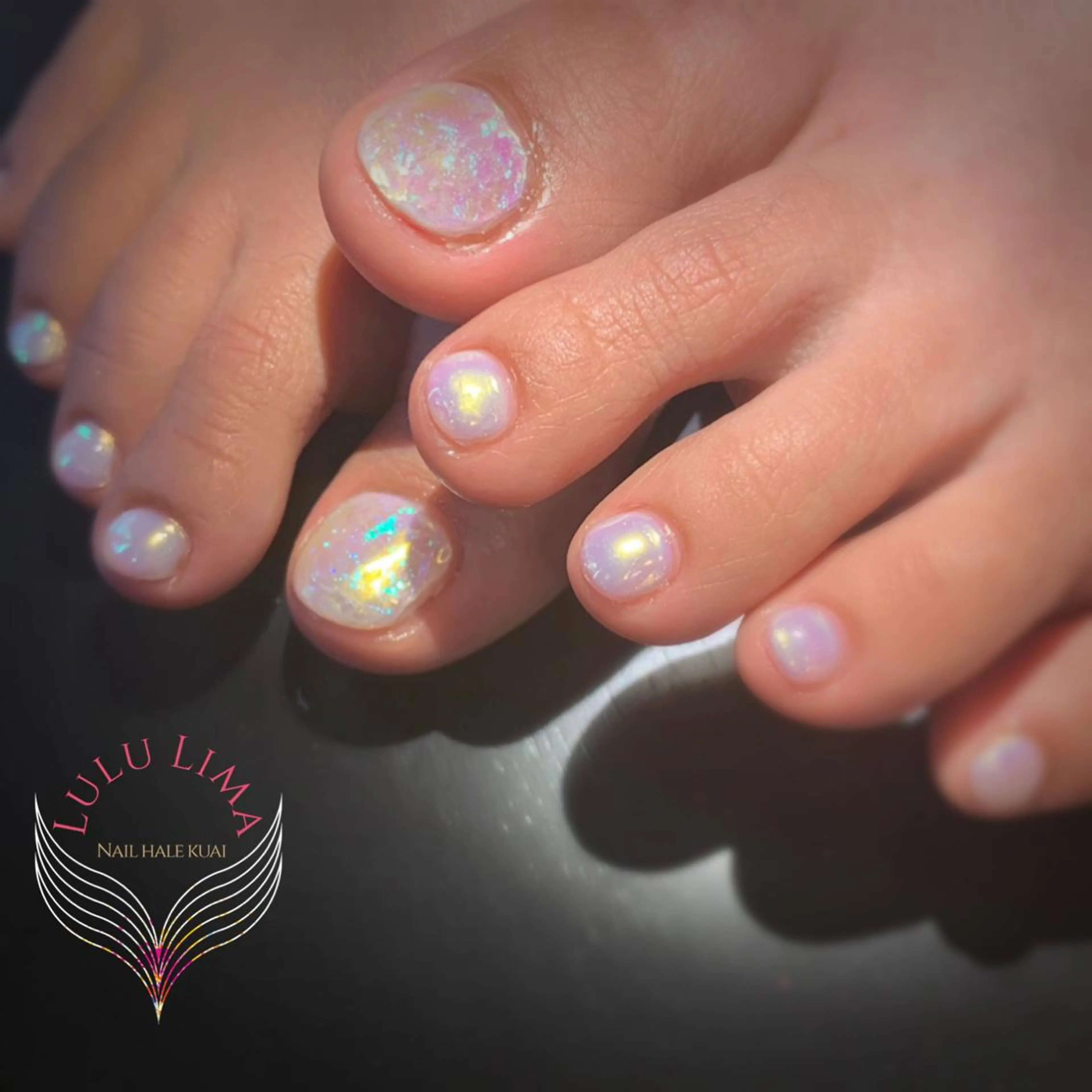 ネイル 氷ネイル・うるうるネイル ハンドネイル フットネイル LULU LIMAのネイルデザイン