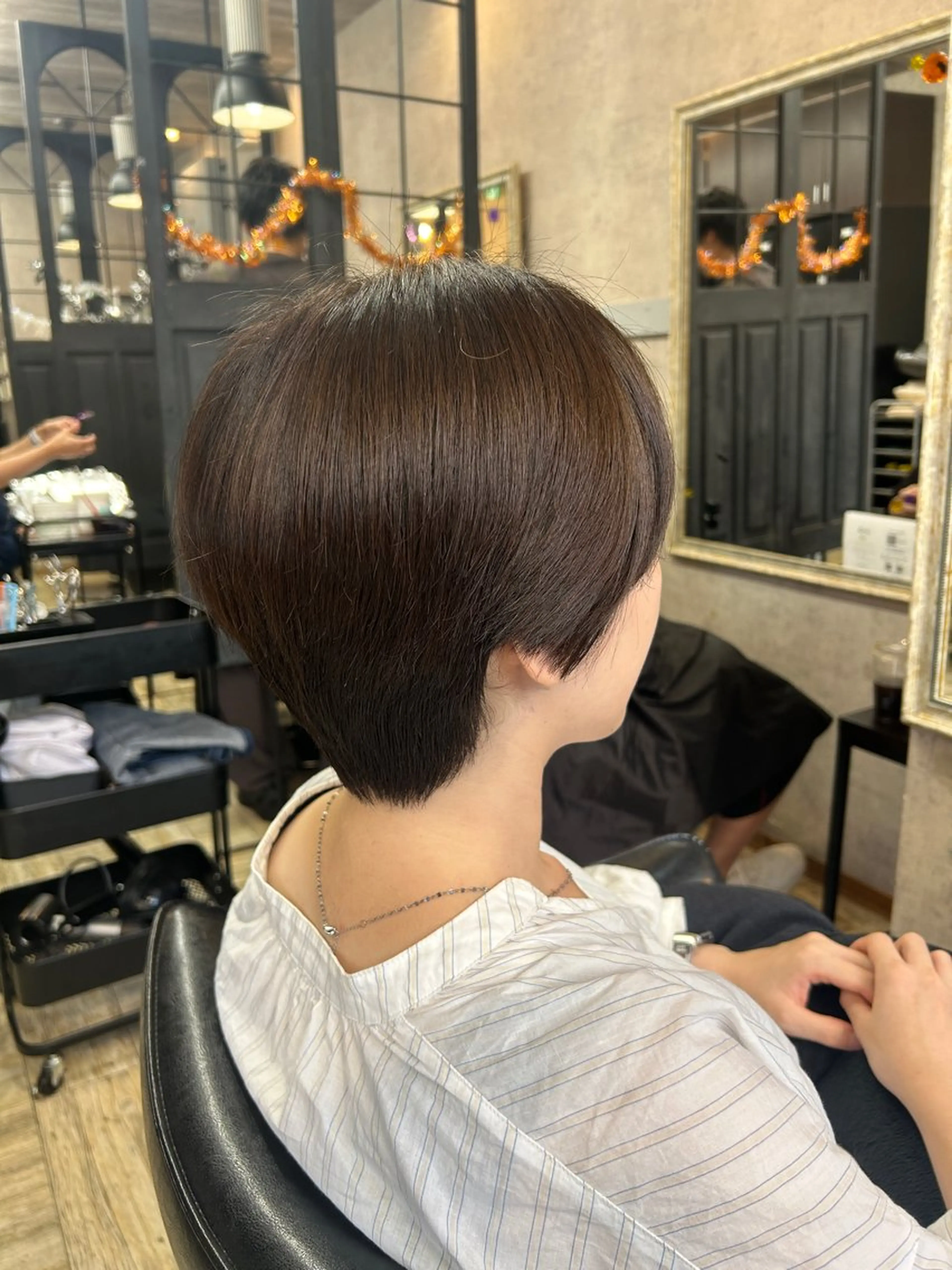 ショート カラー ヘアカラー トリートメント 🌻柳谷 心渚🌻のヘアスタイル