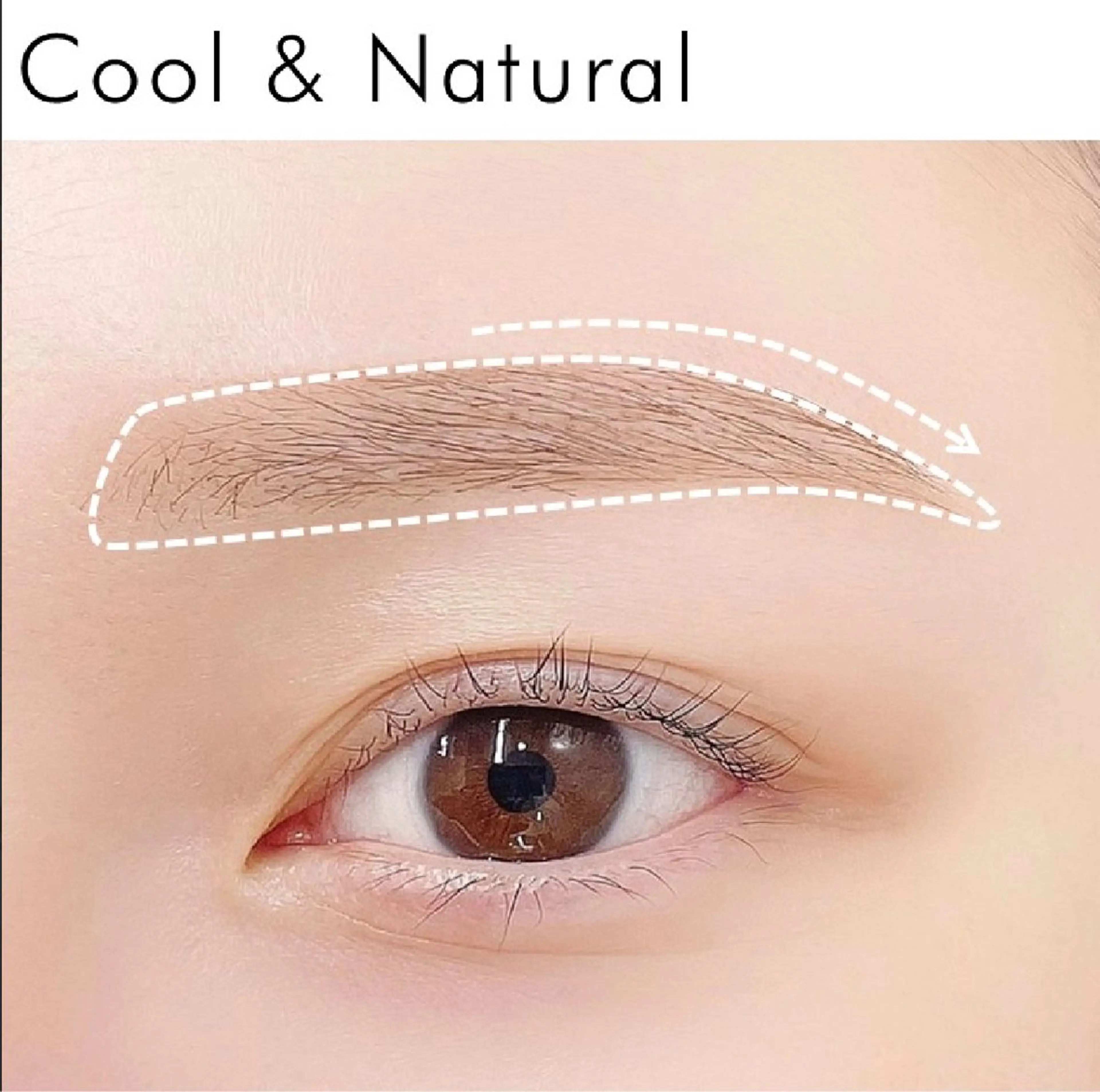 アイブロウ モテ眉No.1🎀 reiruの眉毛・アイブロウイメージ