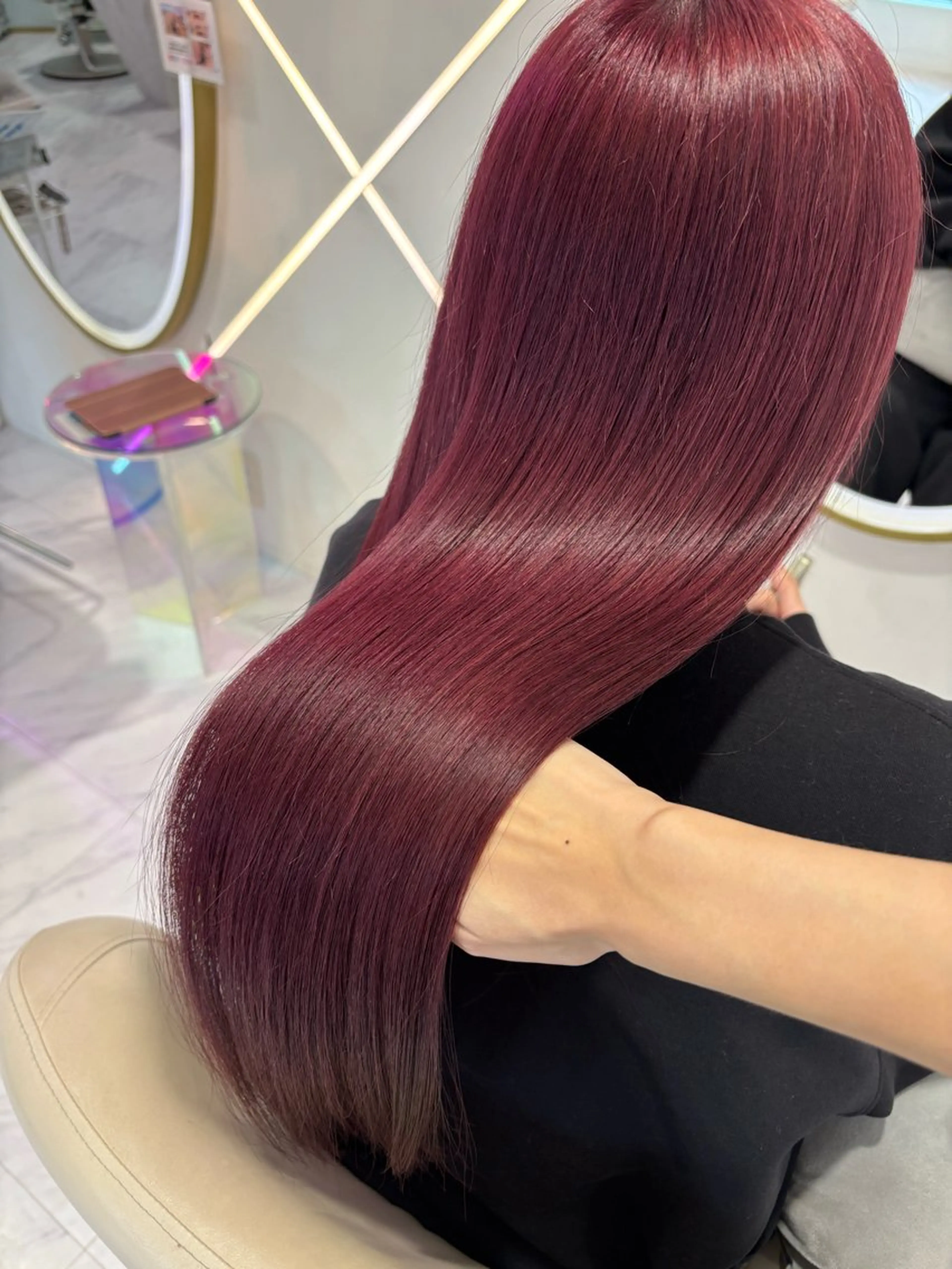 【うる艶美髪メンテ✨️】カラー＋髪質改善の写真