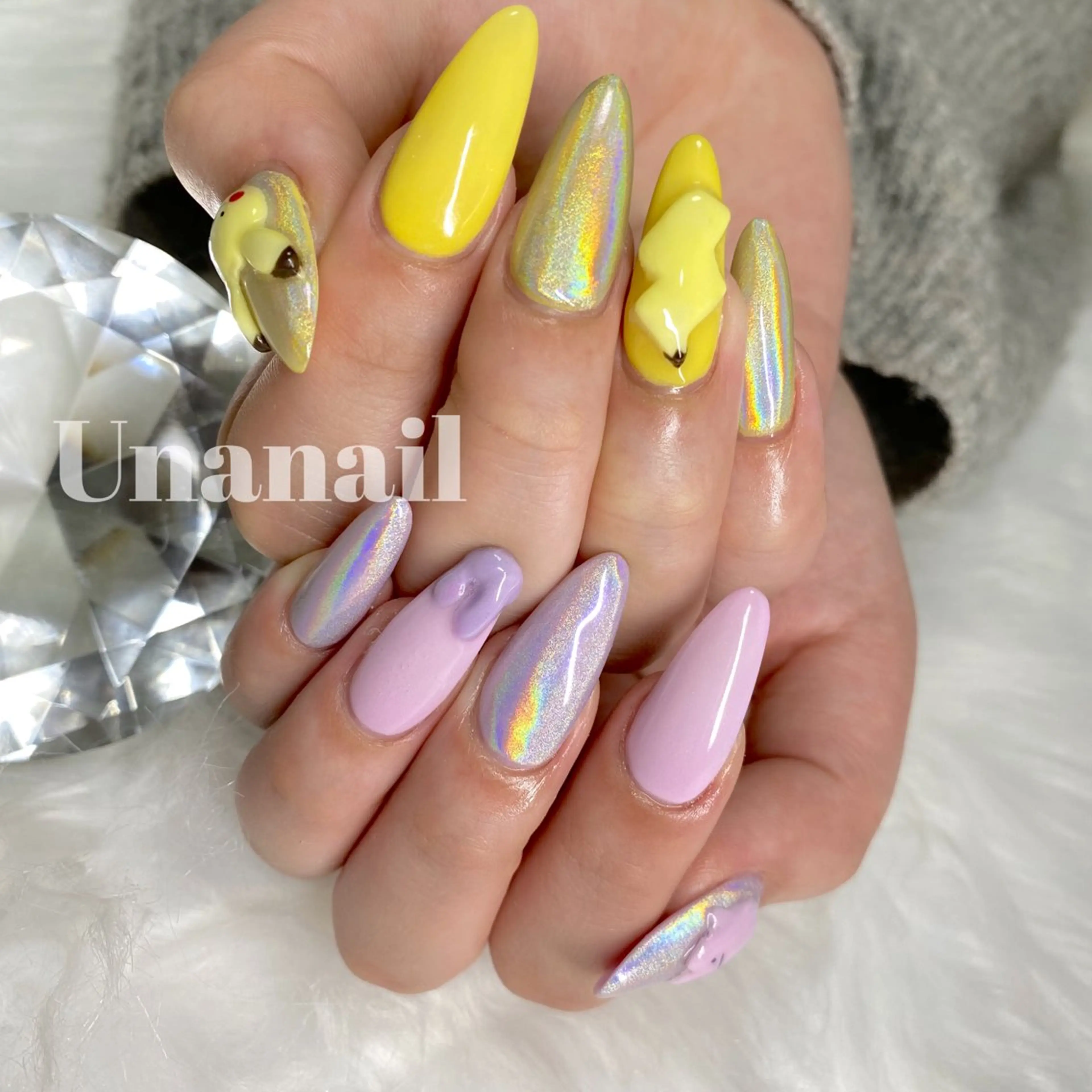 ネイル ハンドネイル una nail salonのネイルデザイン