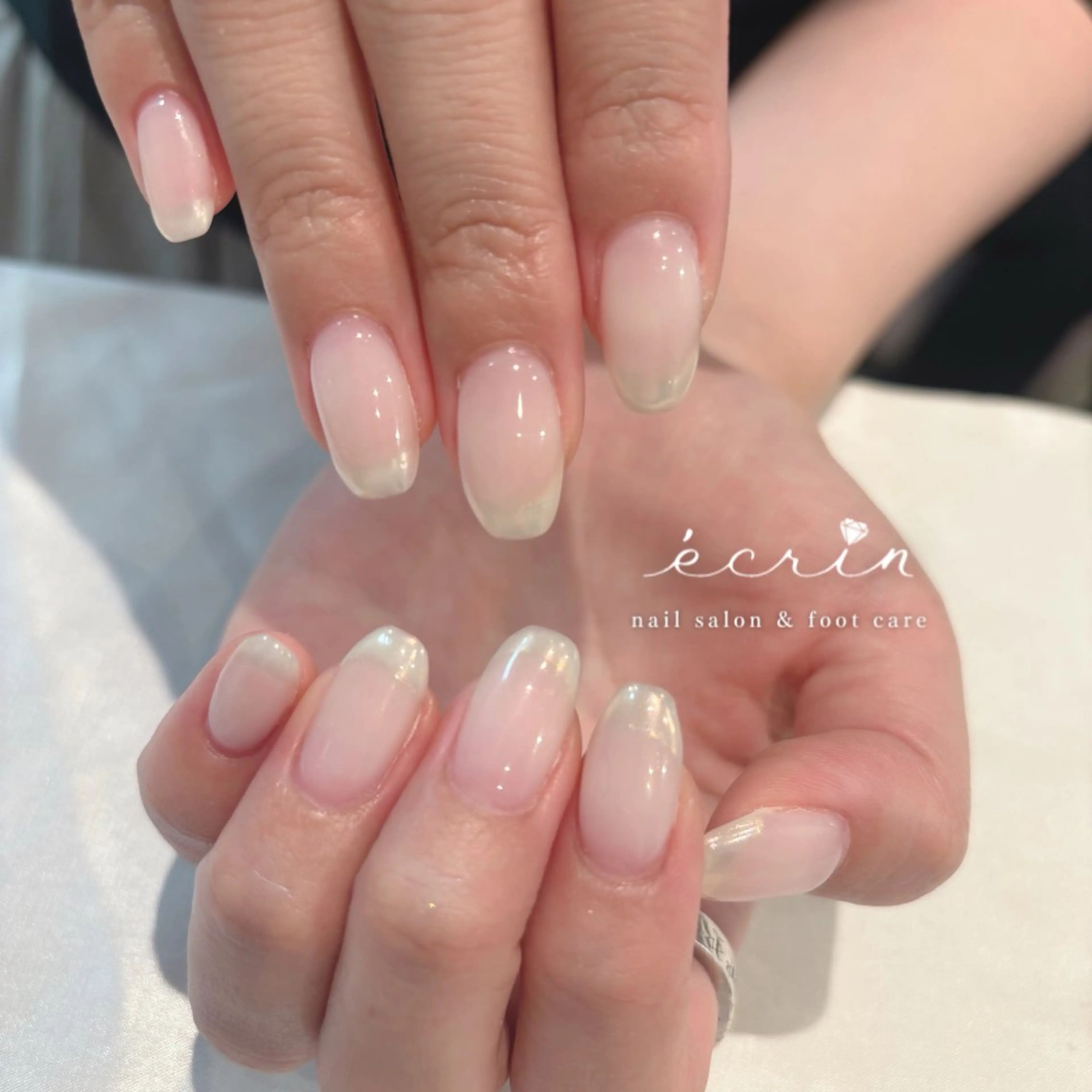 ネイル ミラーネイル ecrin エクラン Haruka🌼のネイルデザイン