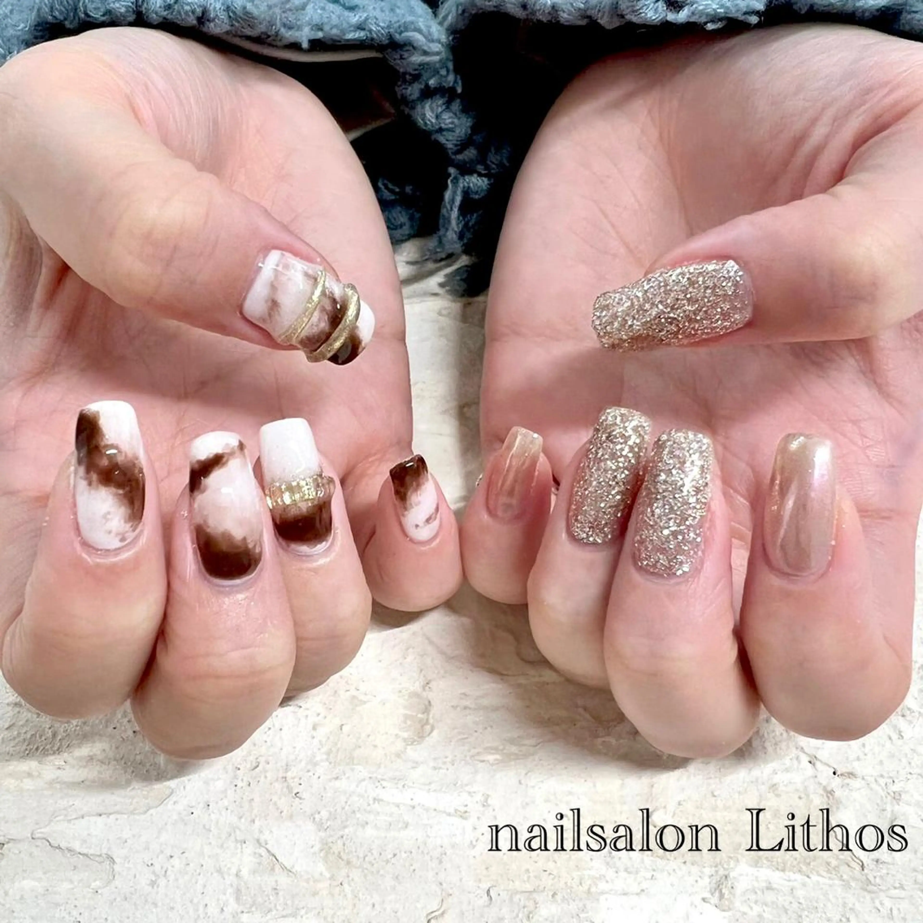 ネイル ハンドネイル nailsalon Lithos所属・nailsalon Recontreのネイルデザイン