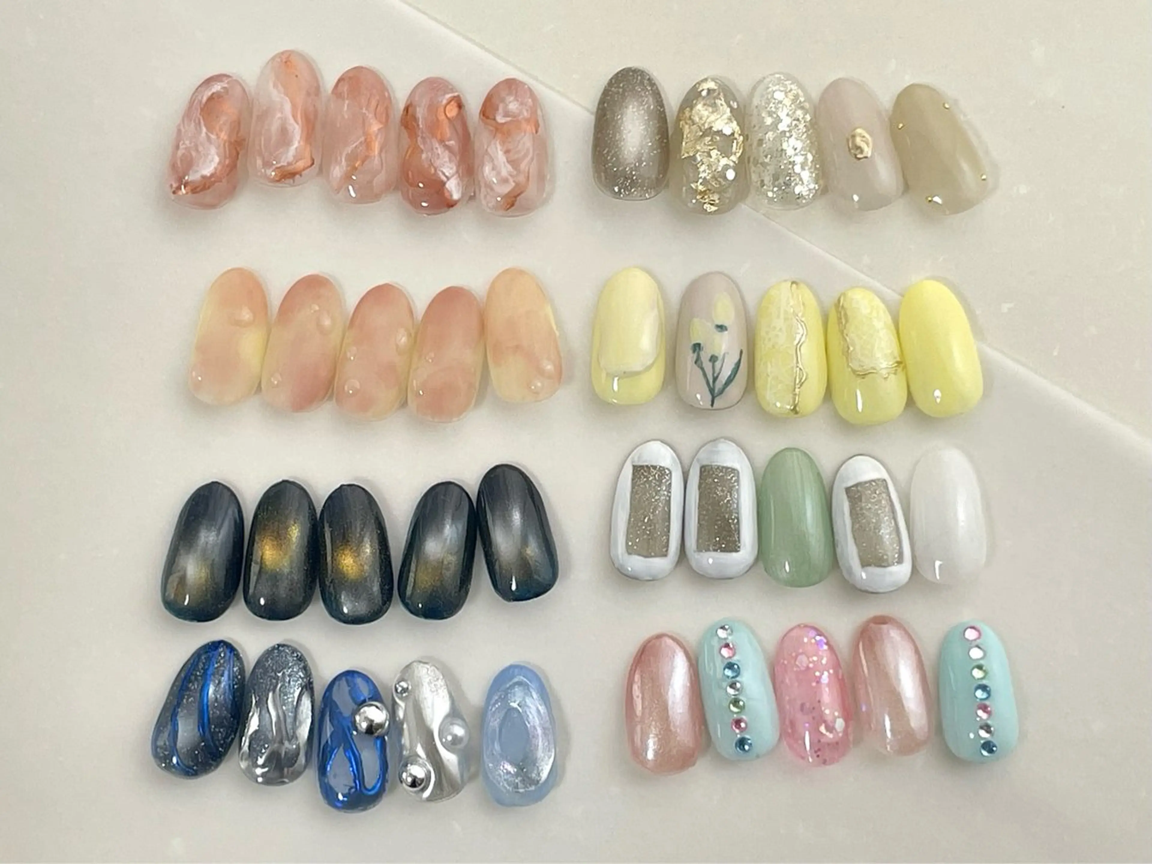 ネイル ハンドネイル ショートネイル専門店フェルンヴェー所属・ショートネイル専門店 フェルンヴェー代々木のネイルデザイン