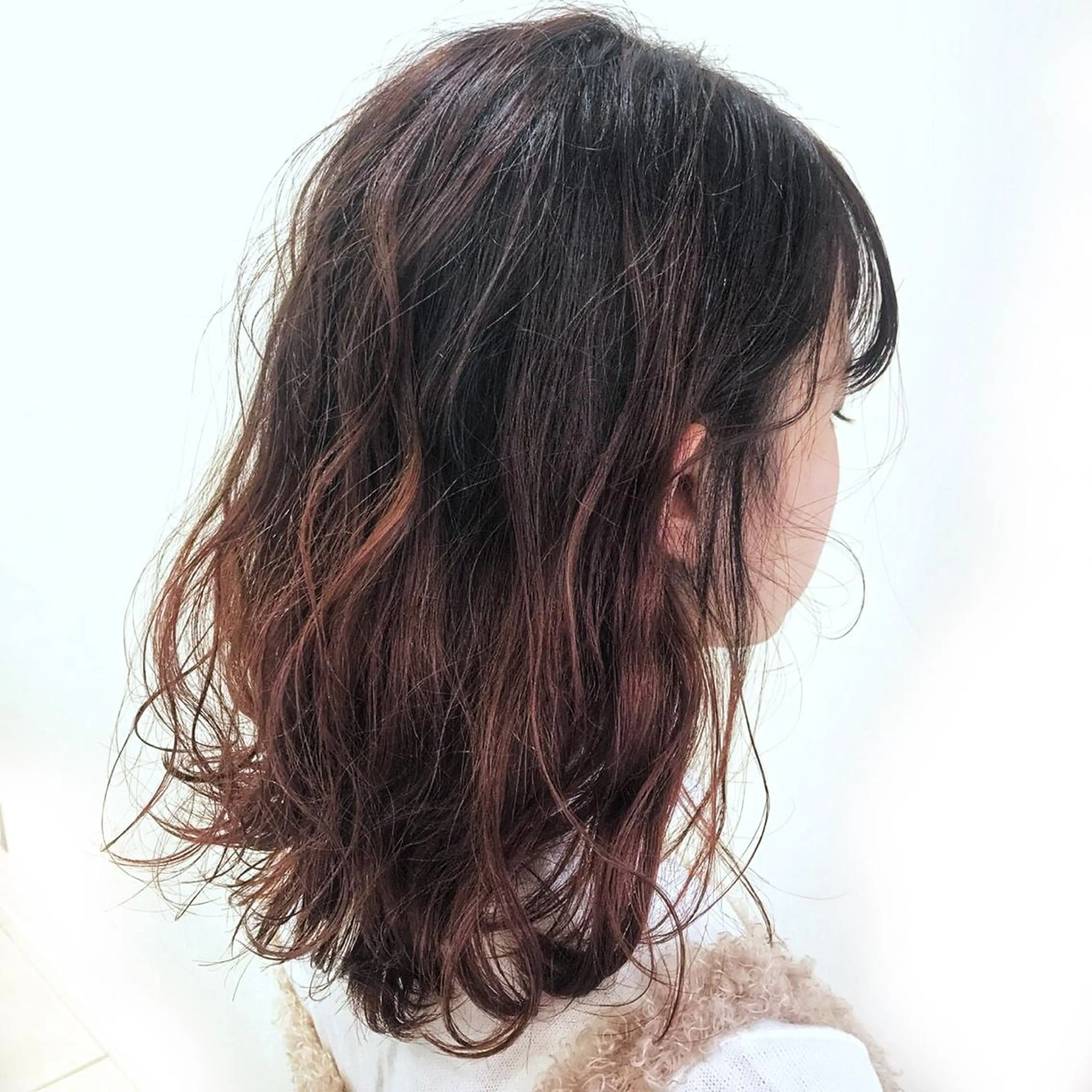 ミディアム カラー パーマ エリア人気No.1 美容室Ash西船橋のヘアスタイル