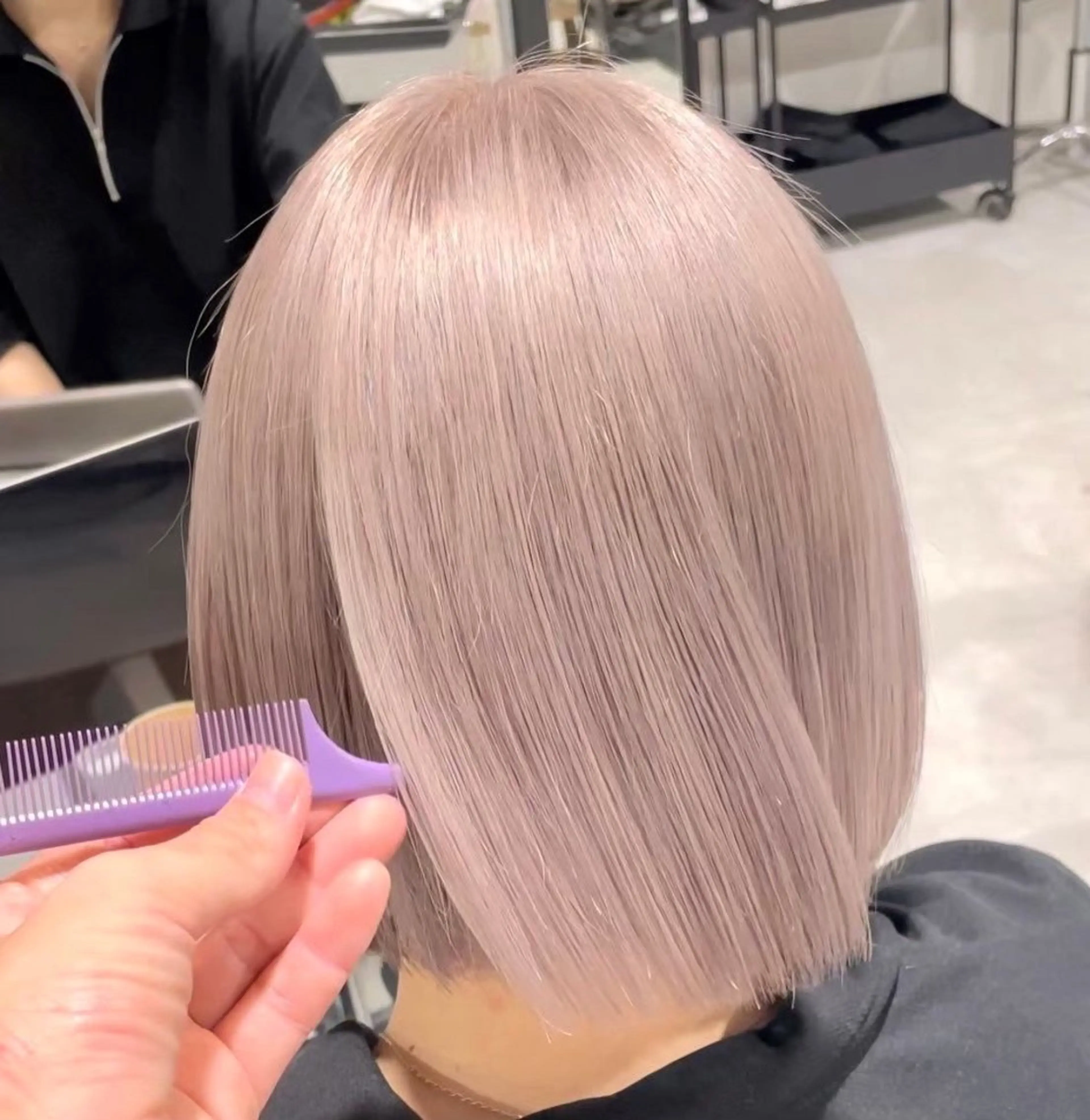 ミディアム カラー ヘアカラー puty.所属・puty. chinariのヘアスタイル