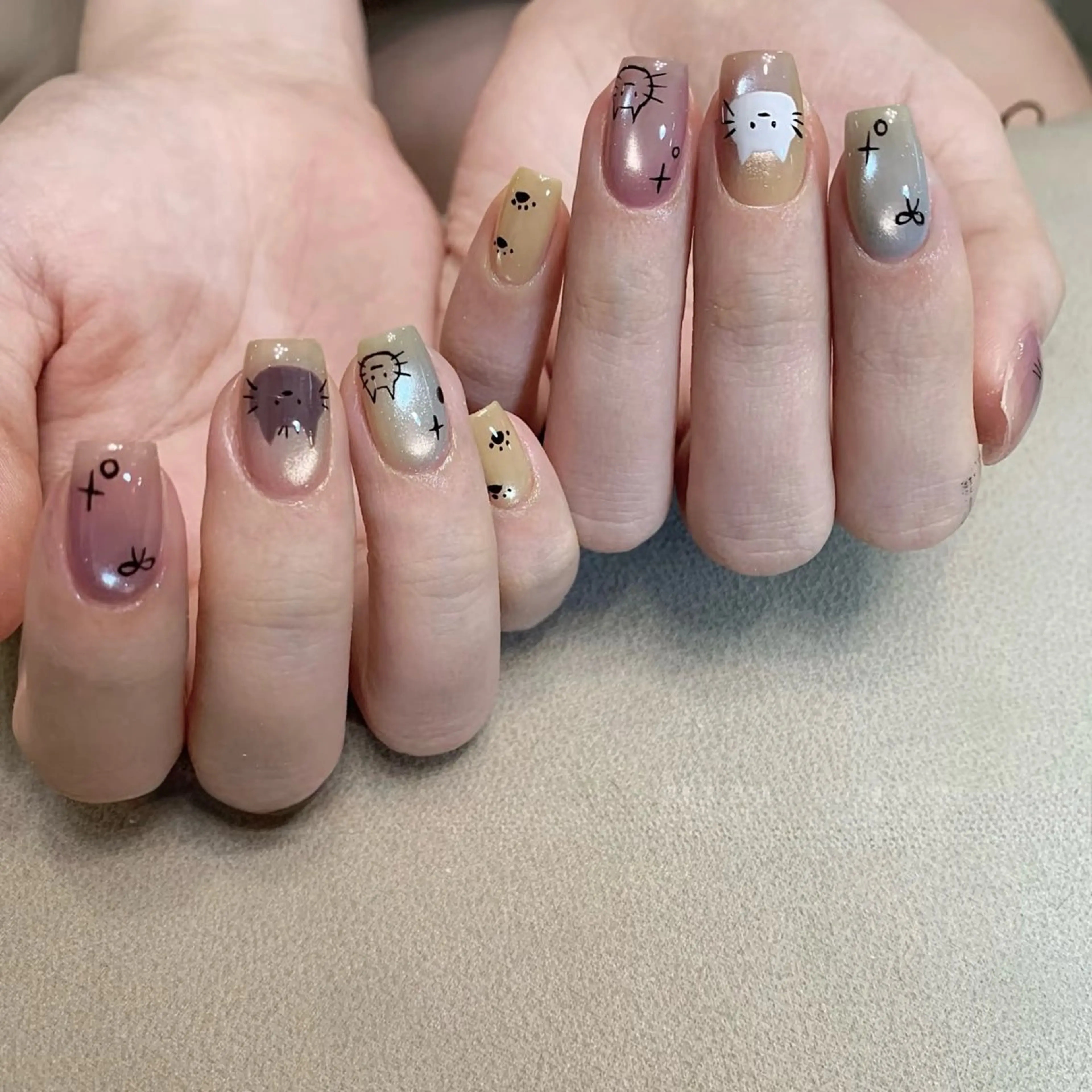 ネイル ハンドネイル Iris  Nail所属・akige akigeのネイルデザイン