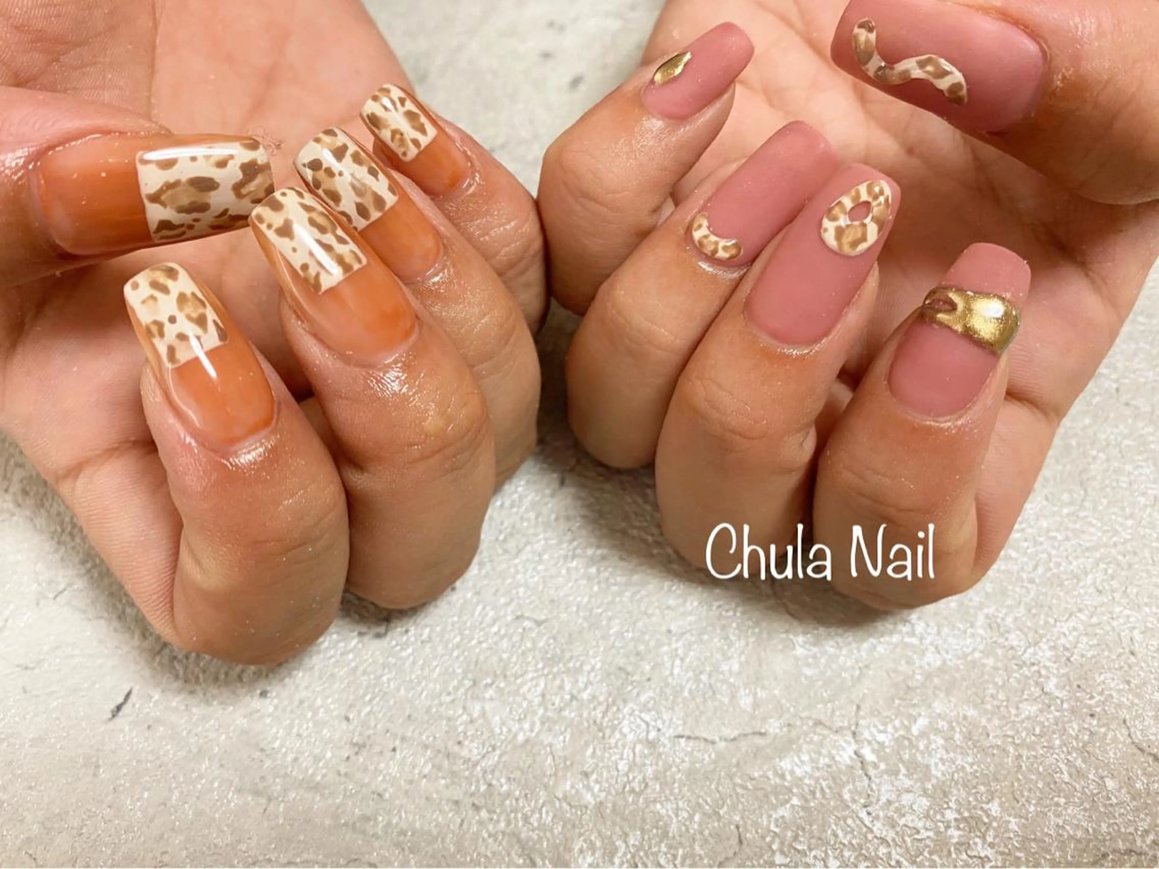 カラー ネイル マットネイル ミラーネイル ハンドネイル ëmma nail_ by chulaのネイルデザイン