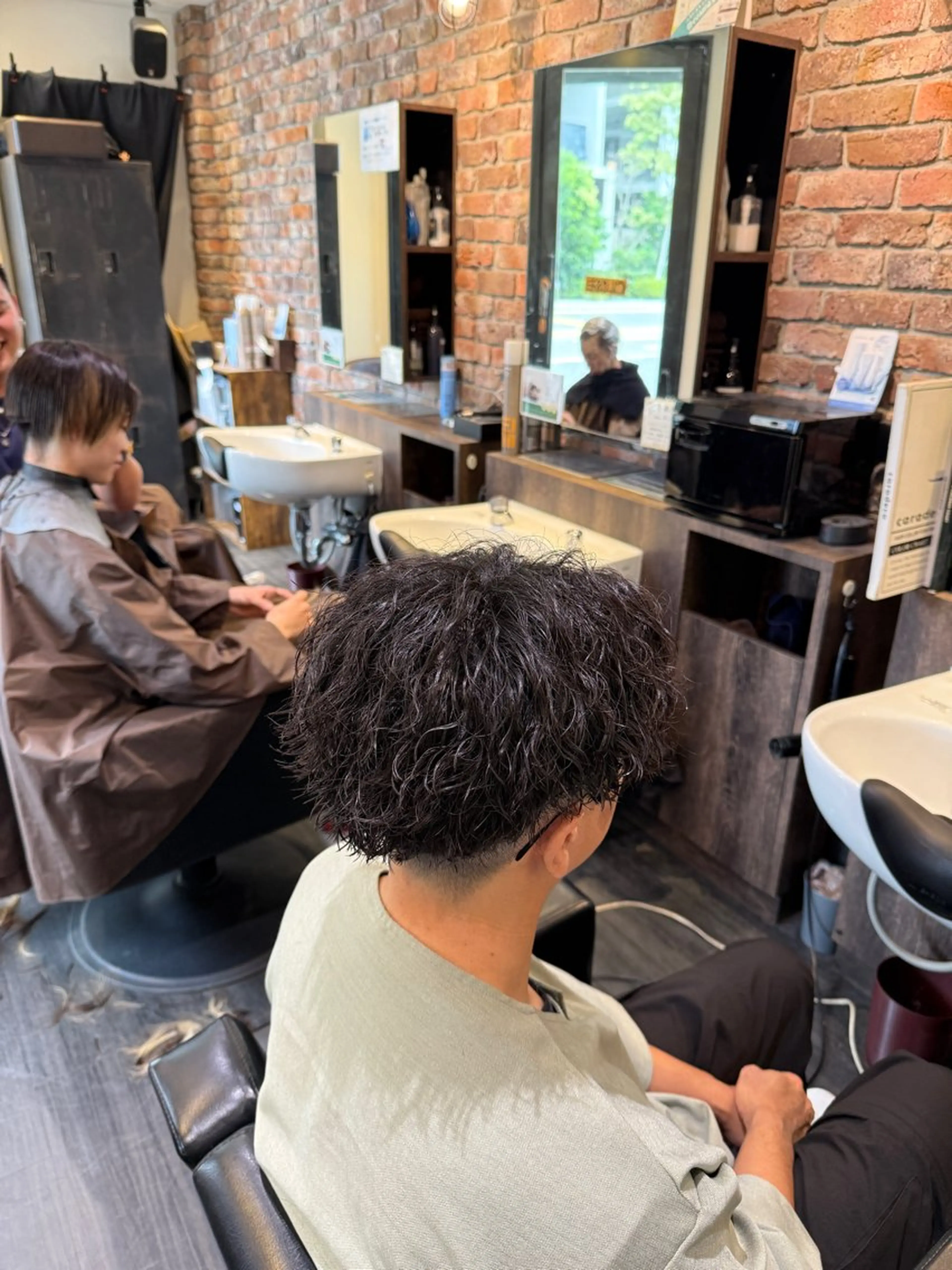 パーマ メンズ メンズパーマ ツイストスパイラルパーマ スパイラルパーマ 大谷 洸生のヘアスタイル