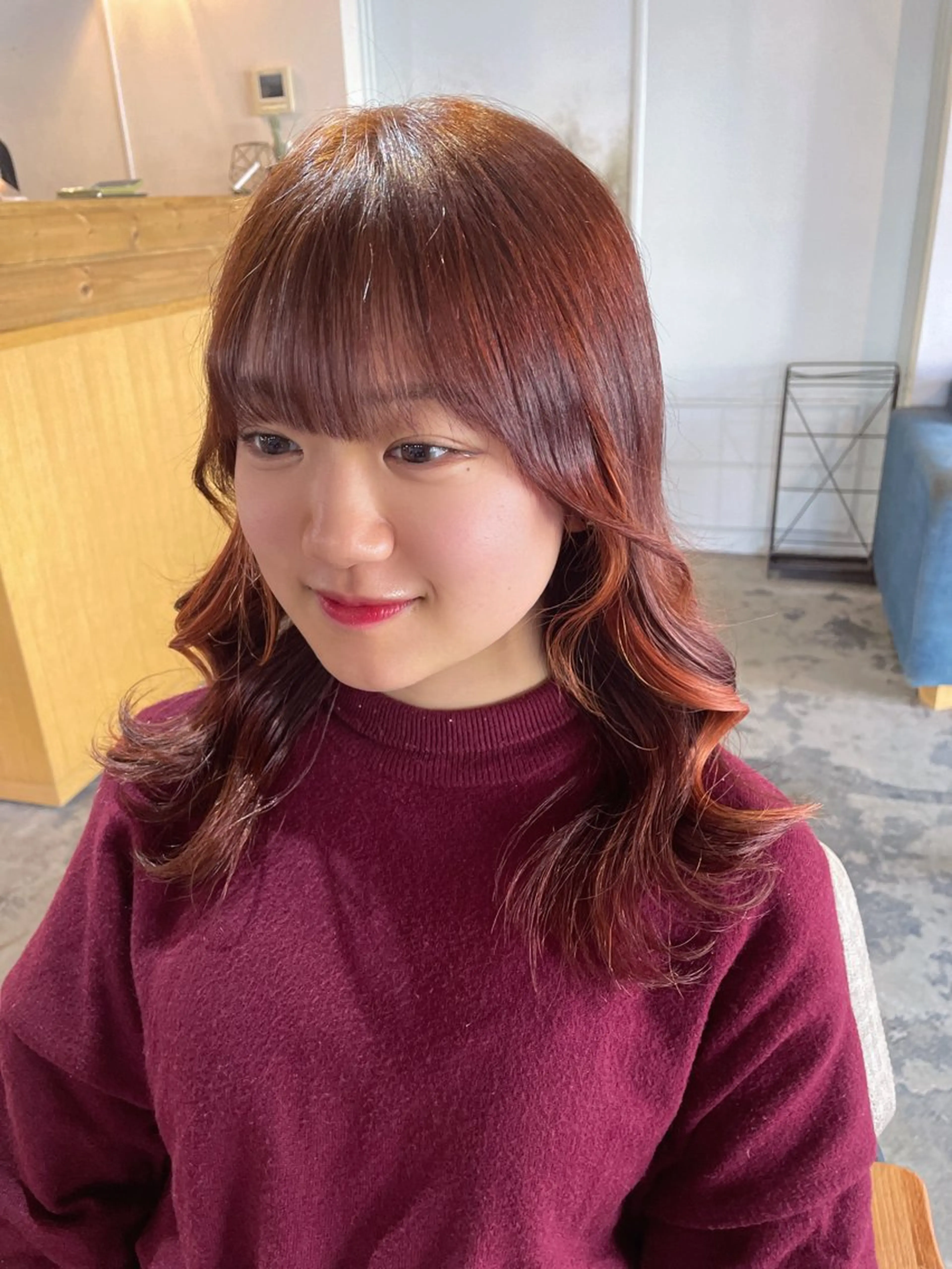 ショート La fith hair ray 札幌店所属・顔まわり/W カラー/リョウのヘアスタイル