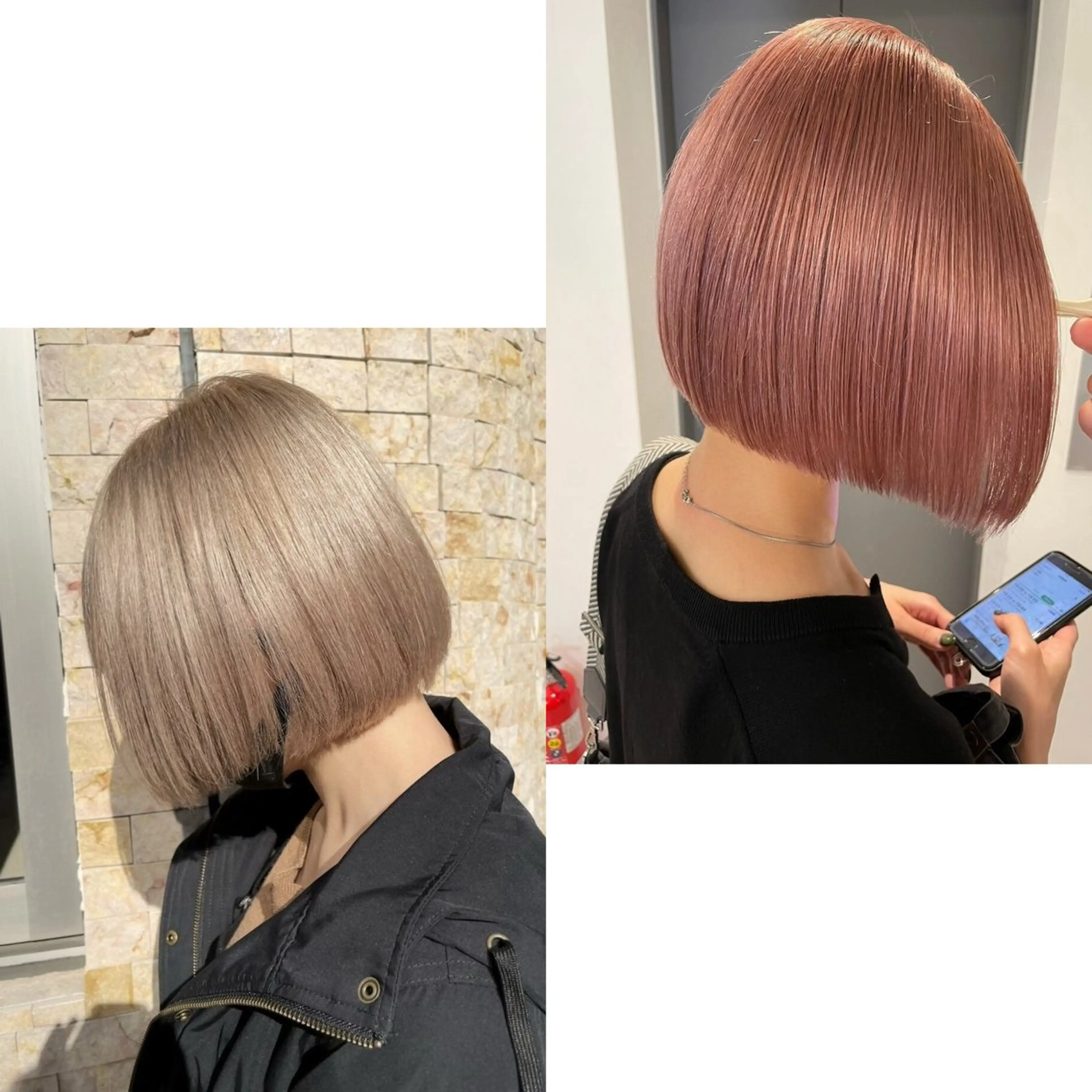 ショート ボブ ケアブリーチ🌟 ♢WATARU♢のヘアスタイル