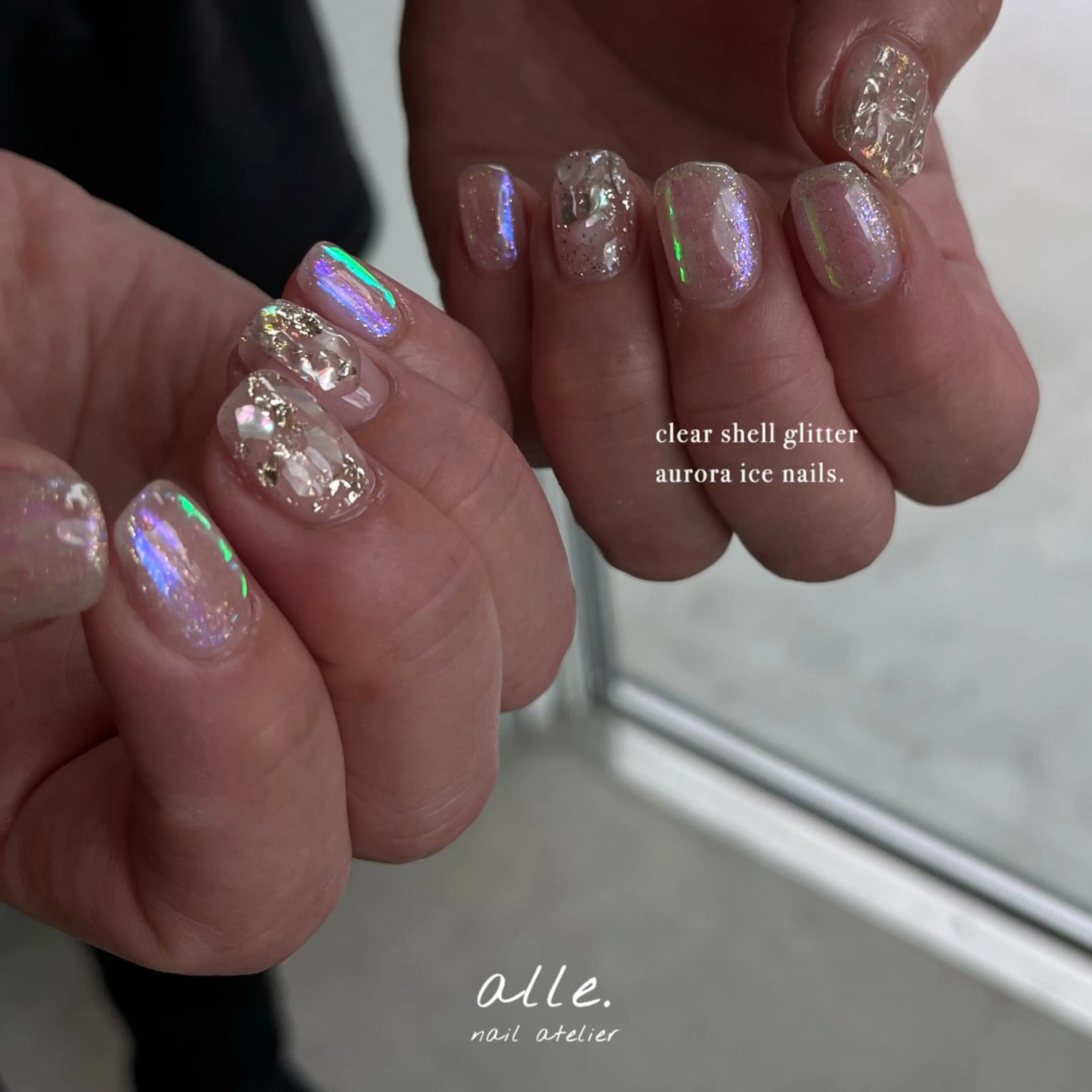 ネイル ハンドネイル atelier alle.のネイルデザイン