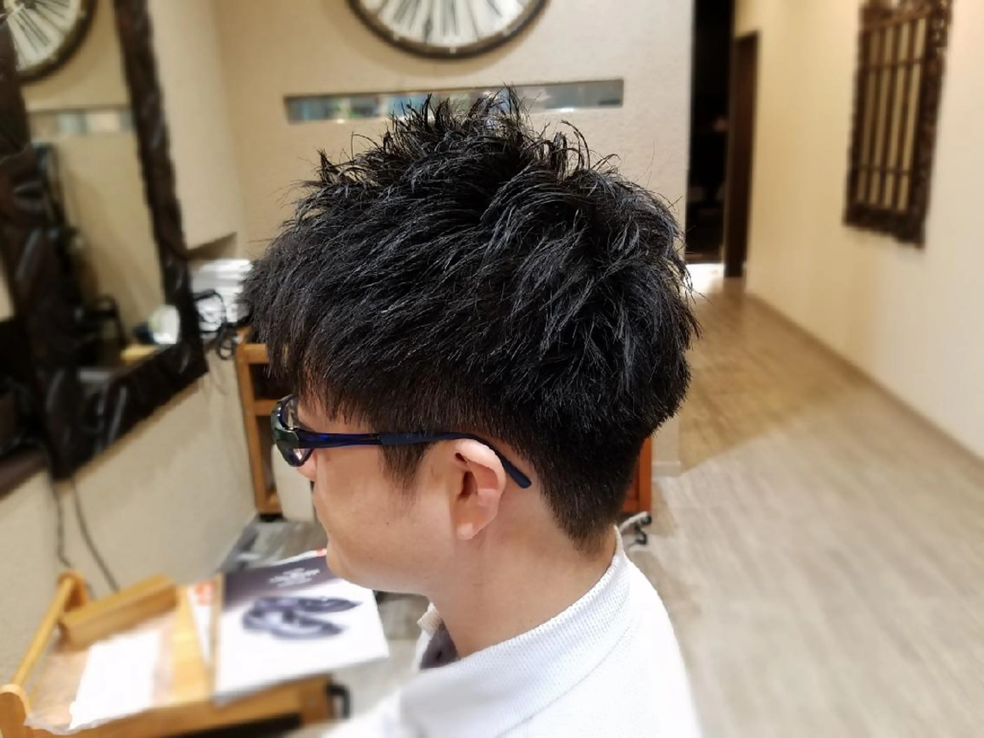 メンズ カット 山田 周のヘアスタイル