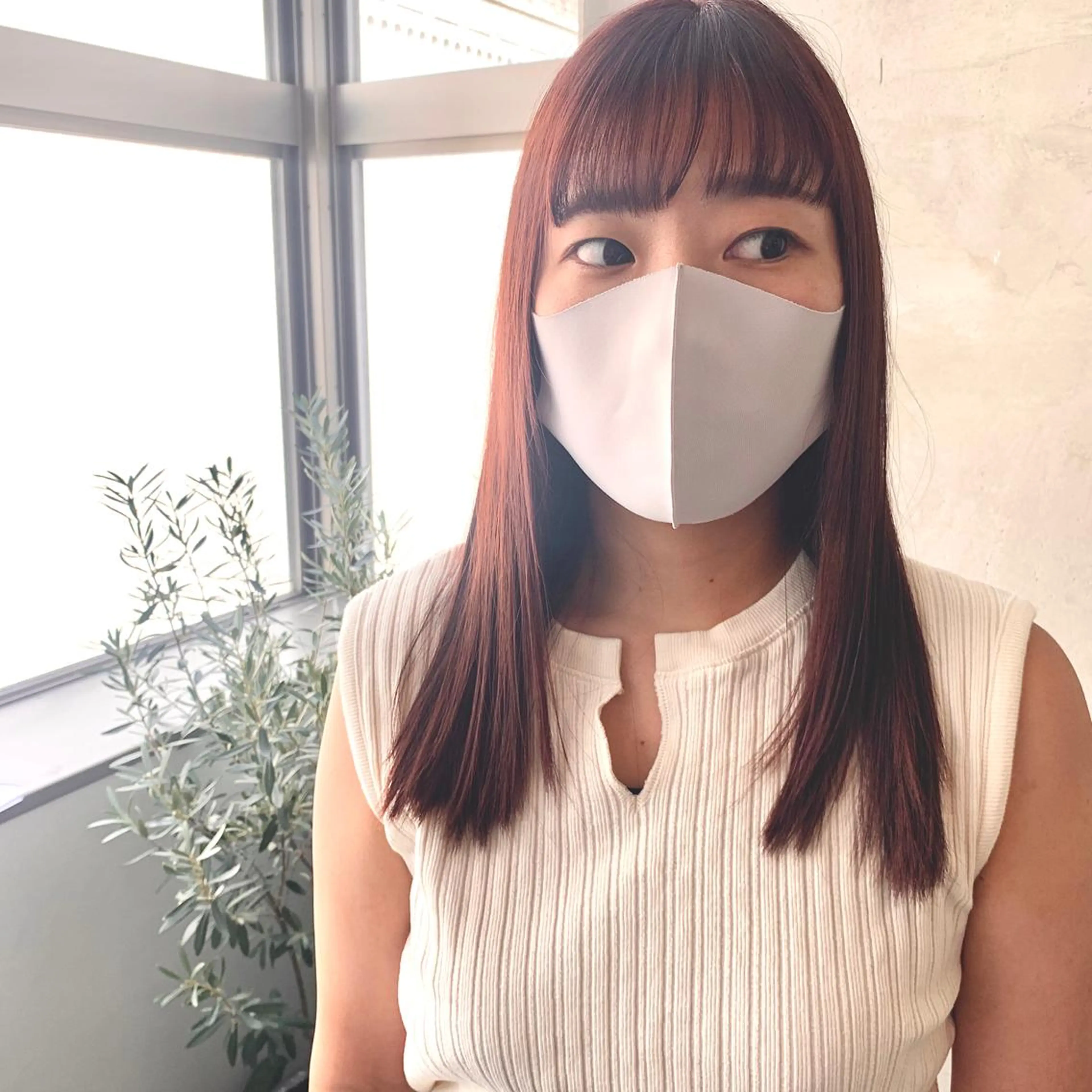 カラー AO所属・RISAKO 艶髪モテヘア🎀府中のヘアスタイル