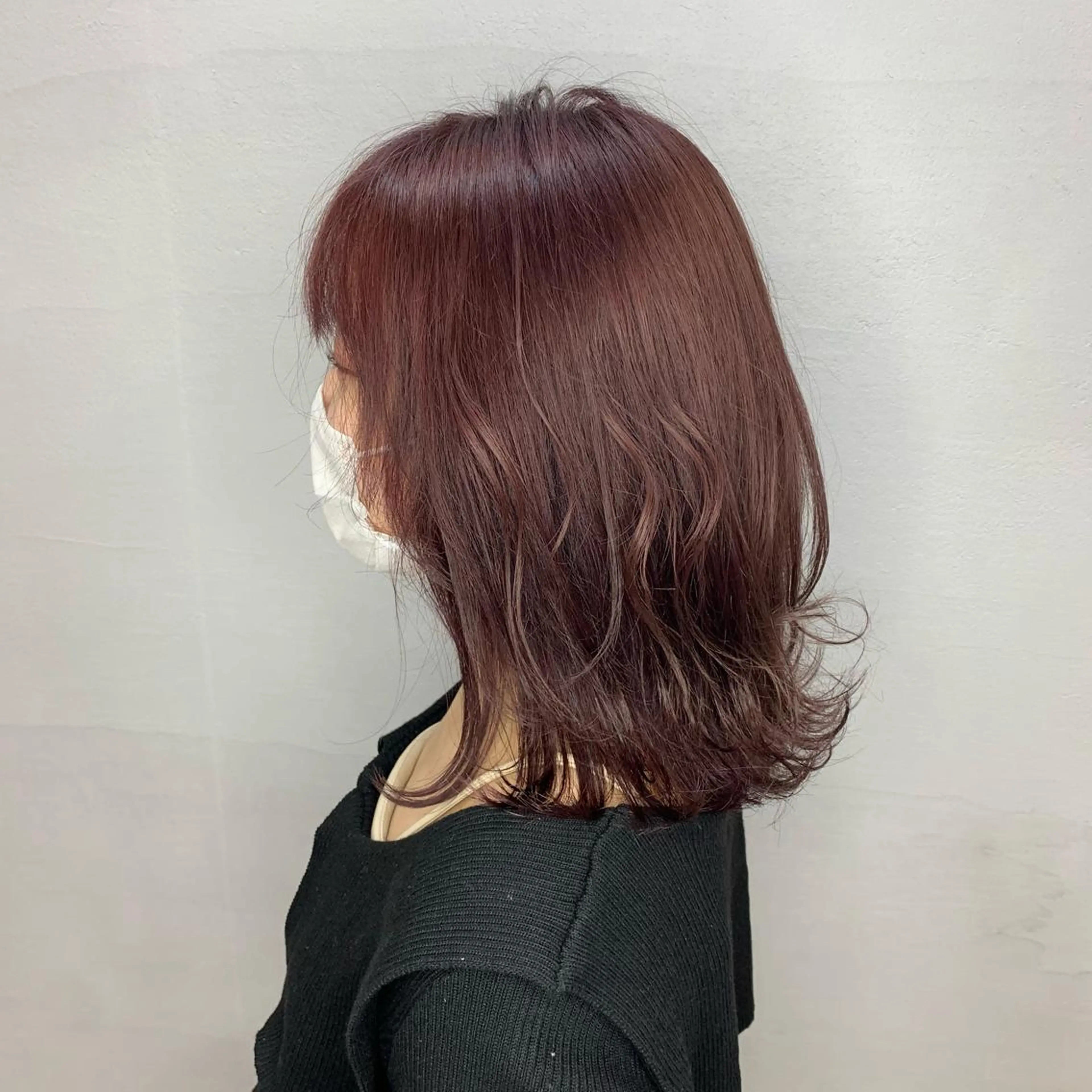 ミディアム カラー Stir Maison 大宮所属・ryuma/ボブ /透明感カラーのヘアスタイル