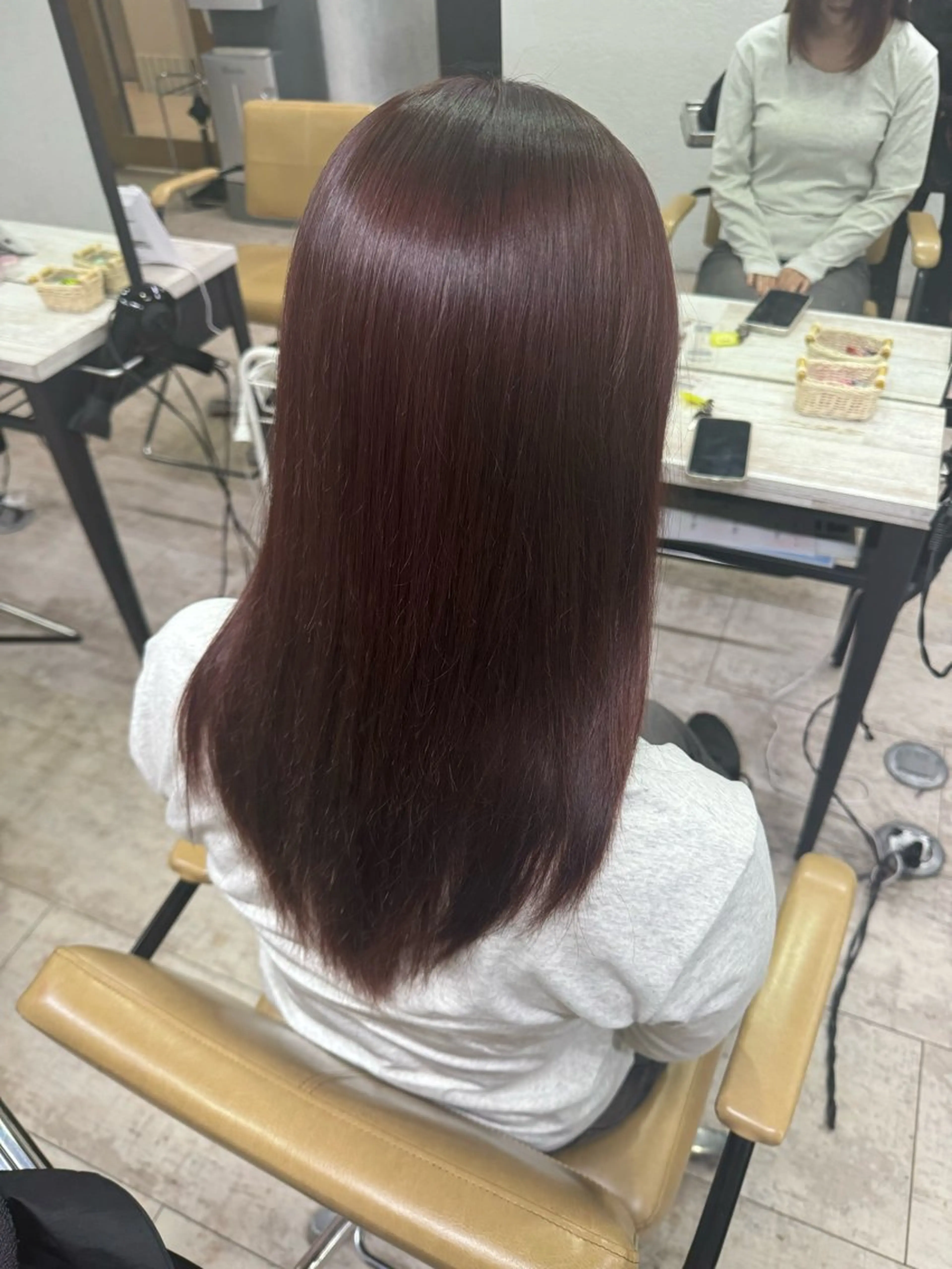 セミロング カラー カット ヘアカラー トリートメント 🍒Nagisa 🍒のヘアスタイル