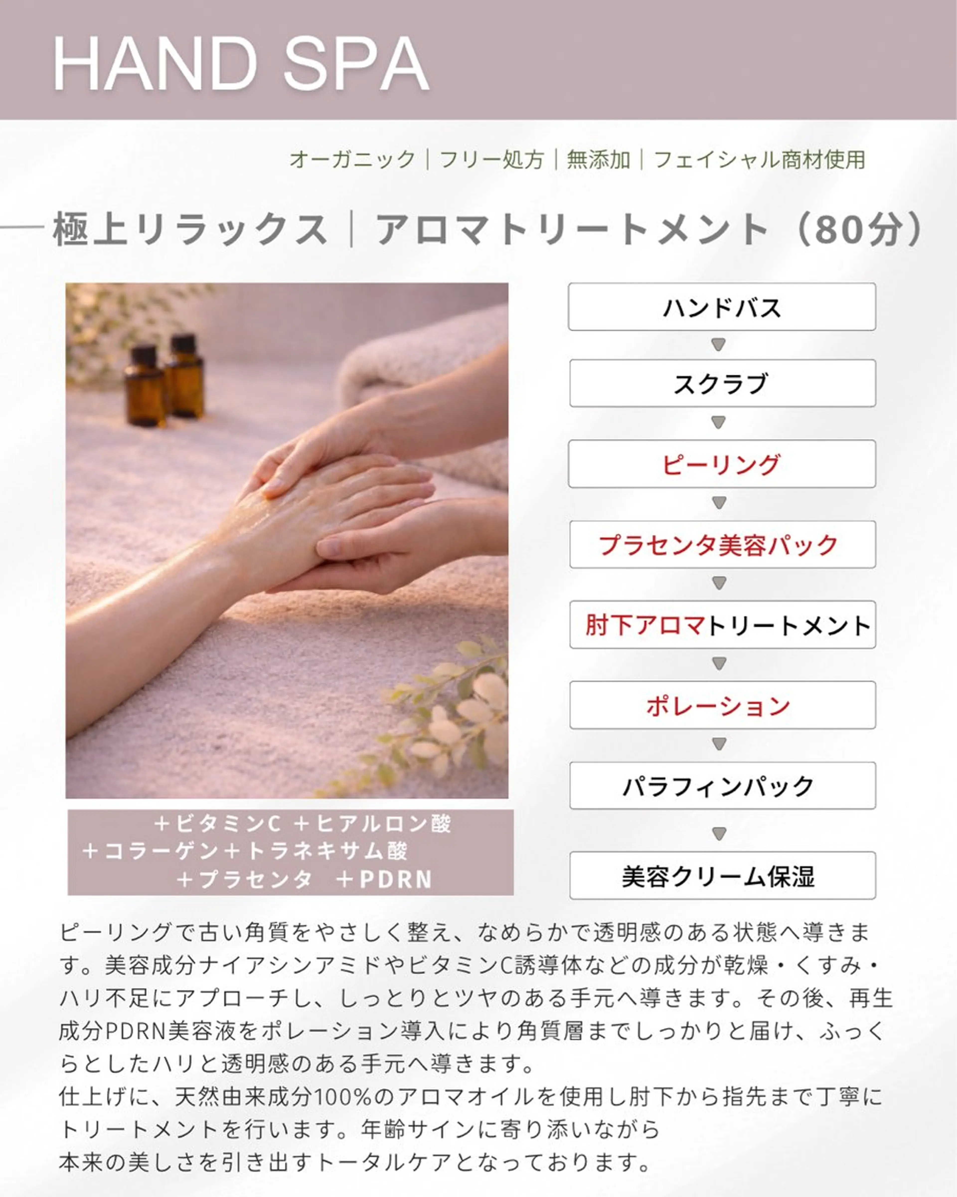 ハンドケア ハンドSpa/ネイル Rirashaのネイルデザイン
