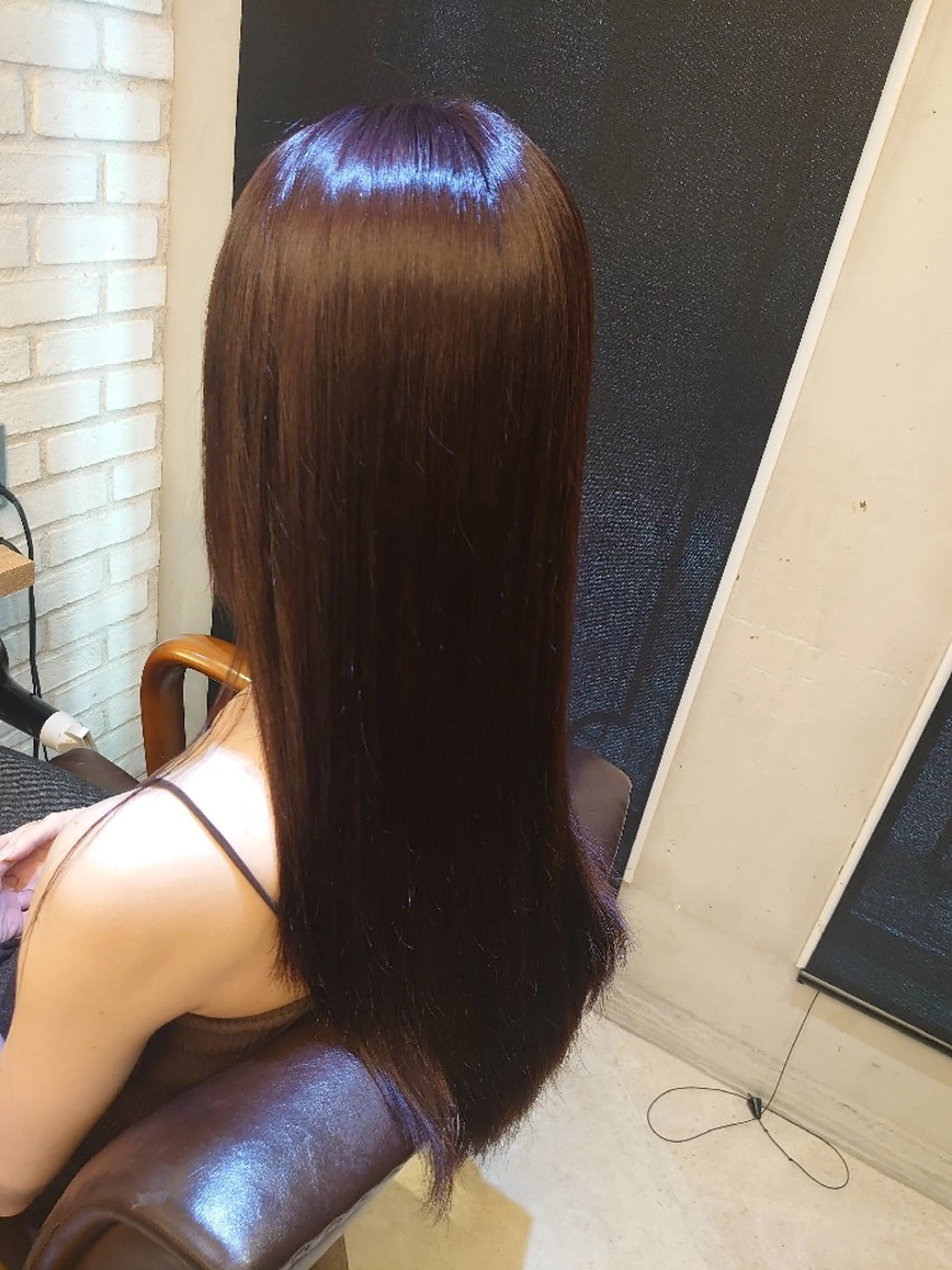 ロング ToRrent【トレント】所属・髪質改善ストレート. ハイライト(えか)のヘアスタイル