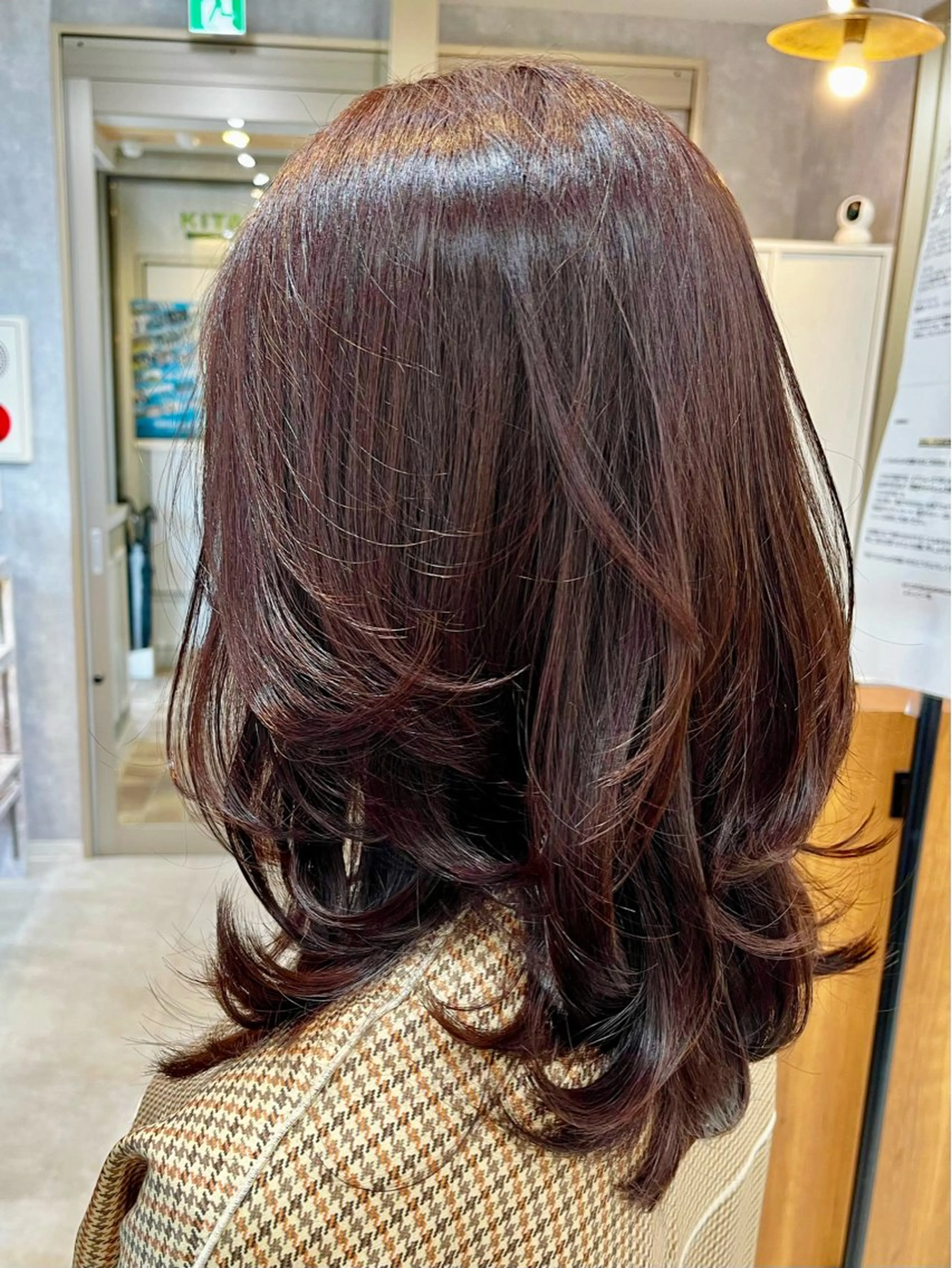 ロング ロングレイヤー レイヤーカット ロング 武岩 綾子のその他イメージ