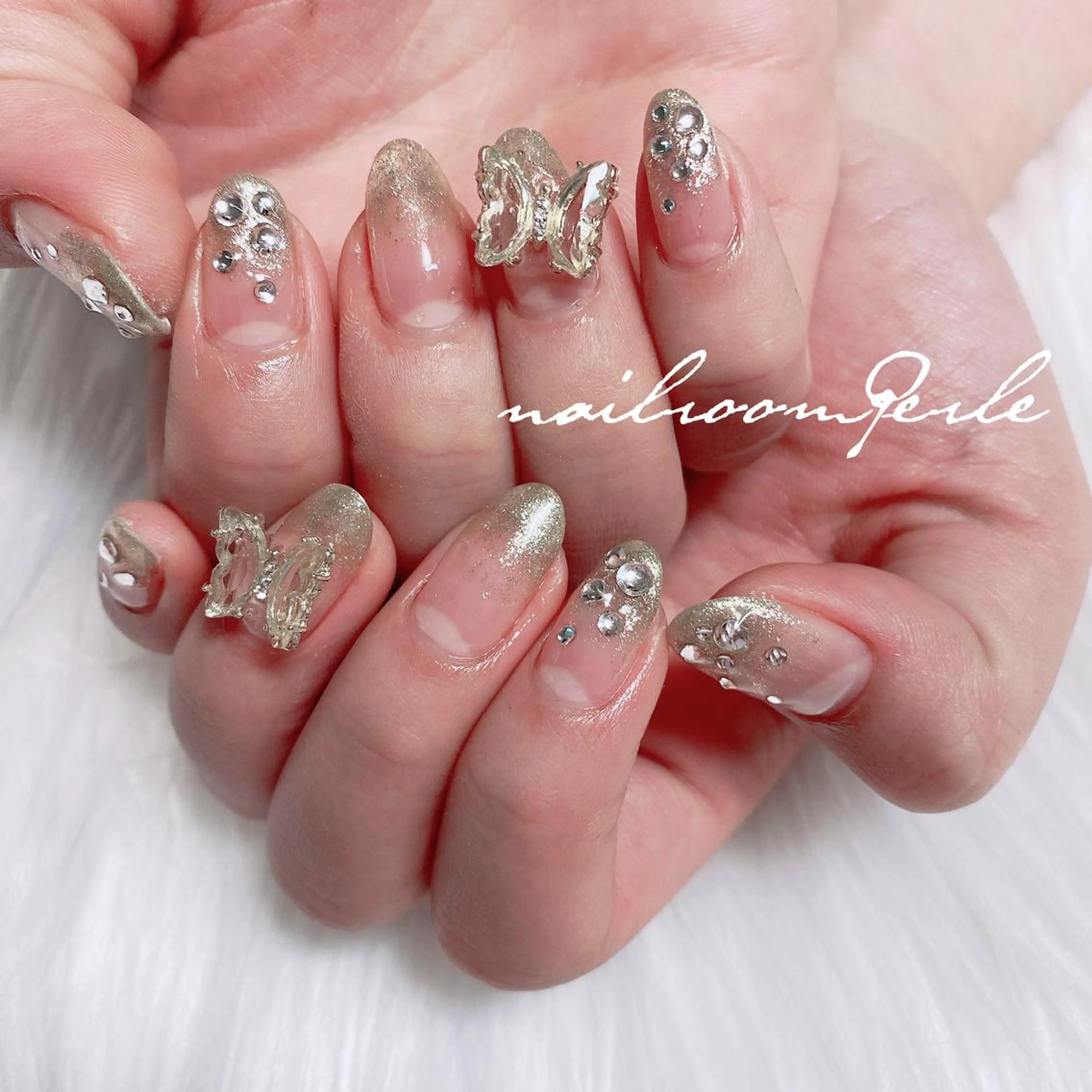 ネイル ハンドネイル nail room Perleのネイルデザイン