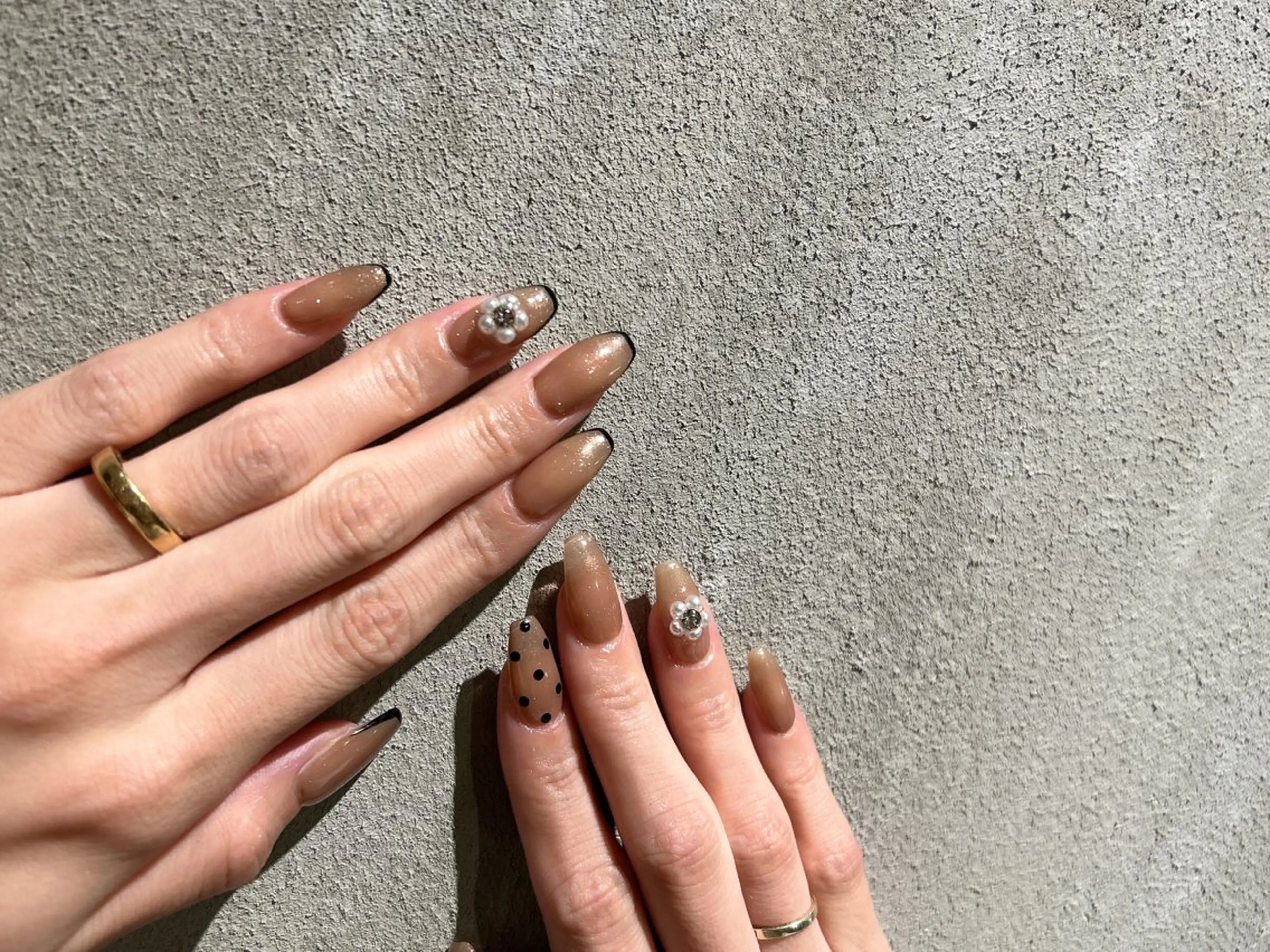 ネイル ラメ(グリッター) ハンドネイル フットネイル tote. sumileのネイルデザイン