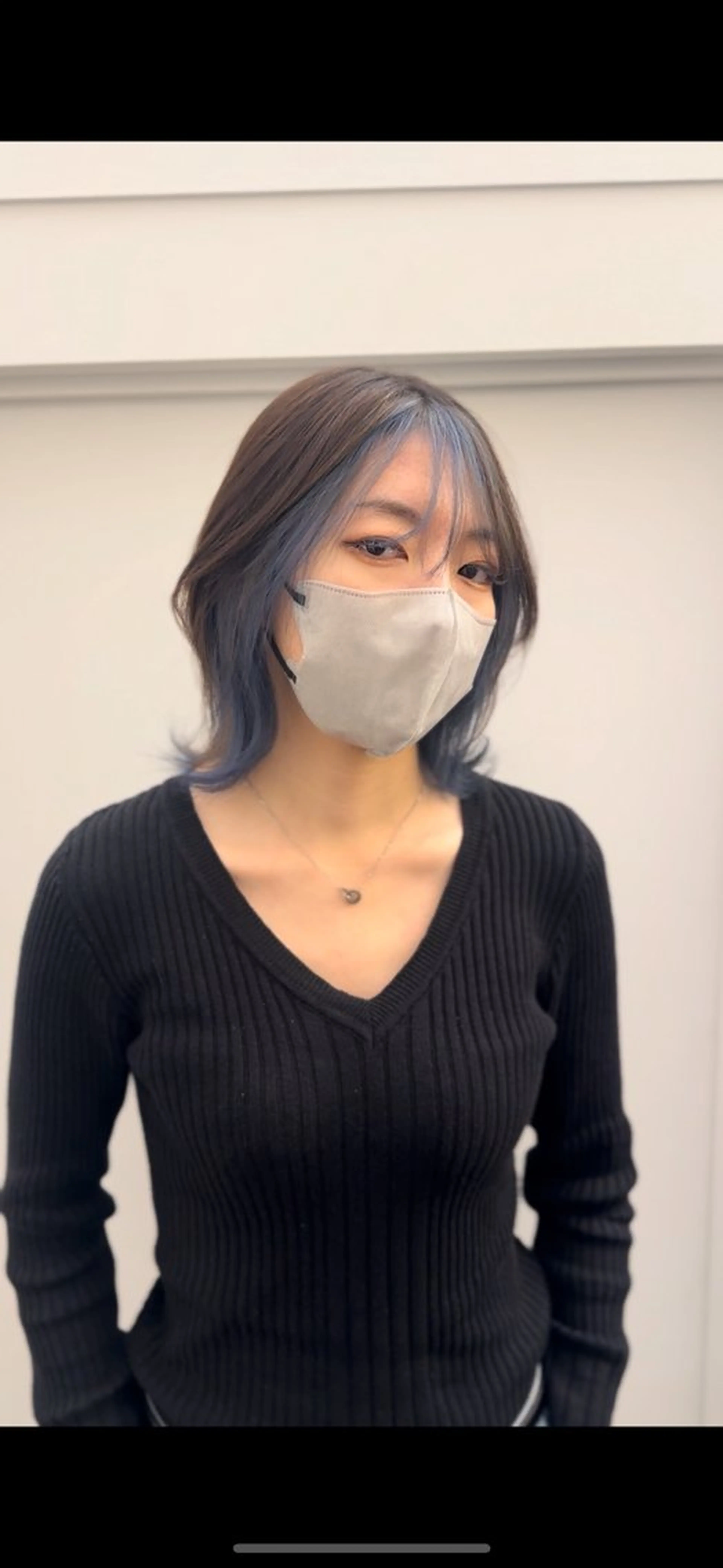 inner color+on color+treatment インナーカラー+オンカラー+トリートメントの写真