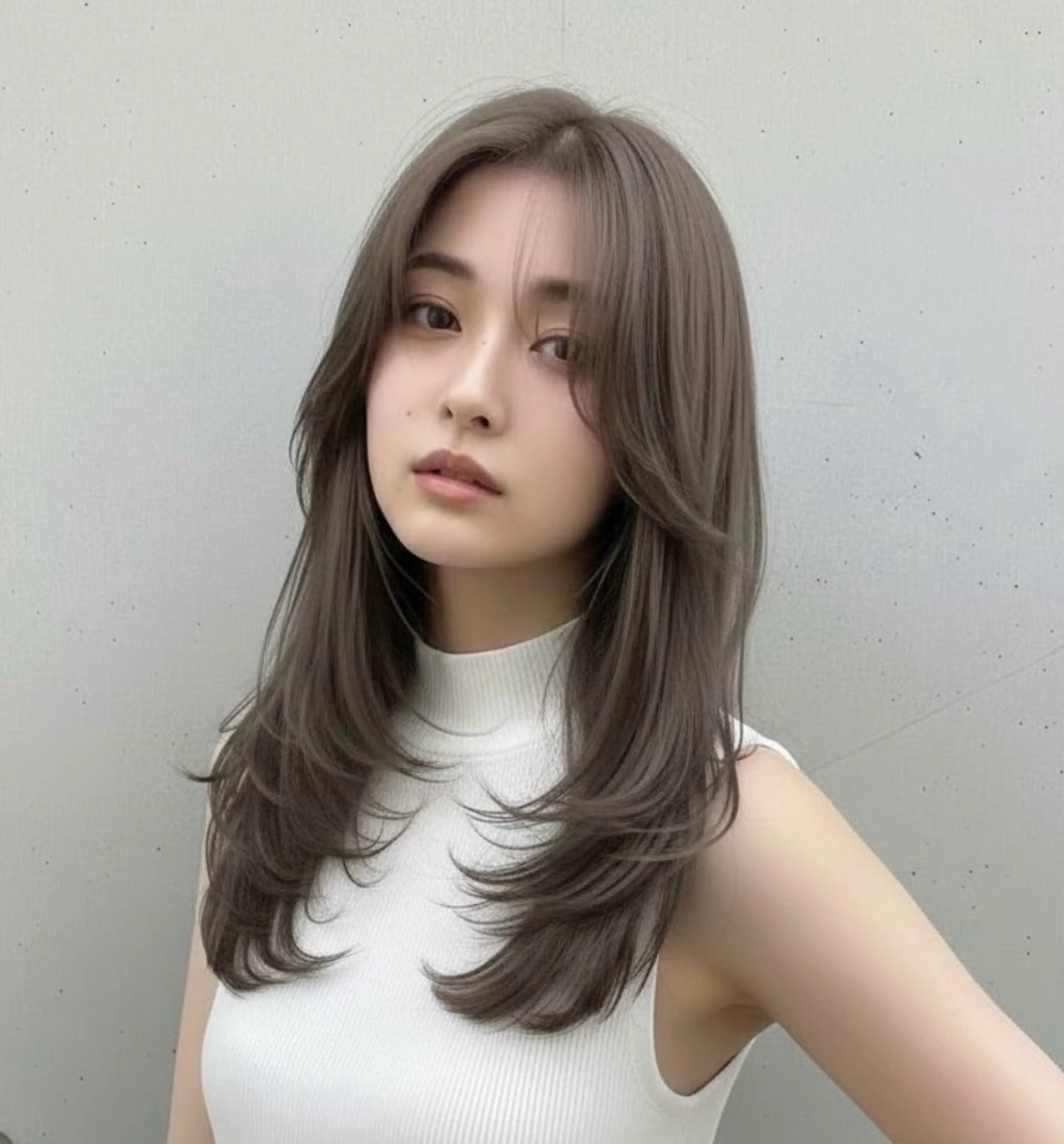 ⭐️ミニモ限定価格⭐️ロング料金なし🦊ケアブリーチ＋ダメージレス艶N.カラー＋3STEPトリートメント🦊の写真