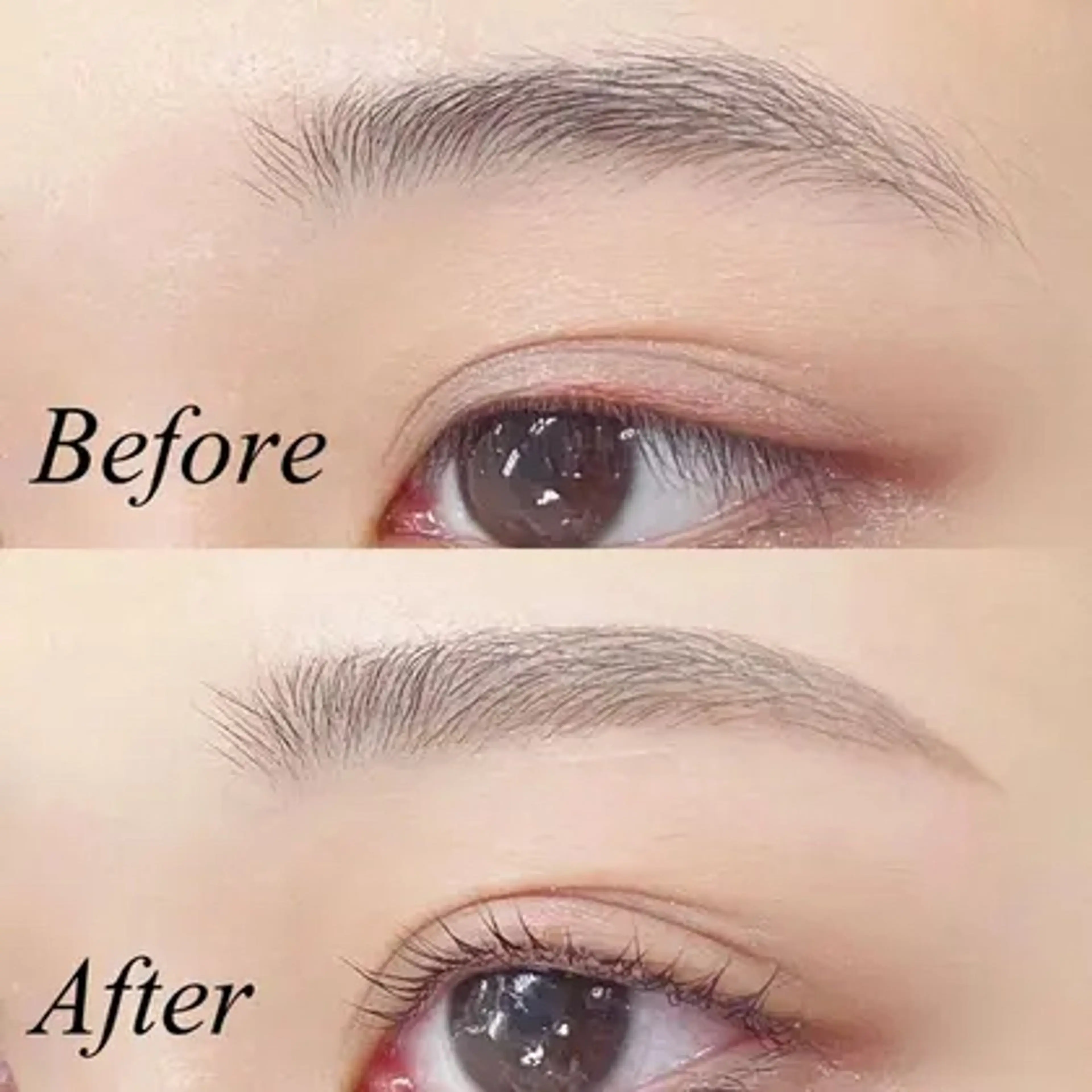 ワックス脱毛その他(アイブロウ)学割U24🎓《持続力⭐️眉毛パーマ》美眉アイブロウWAX＋ハリウッドブロウリフトの写真